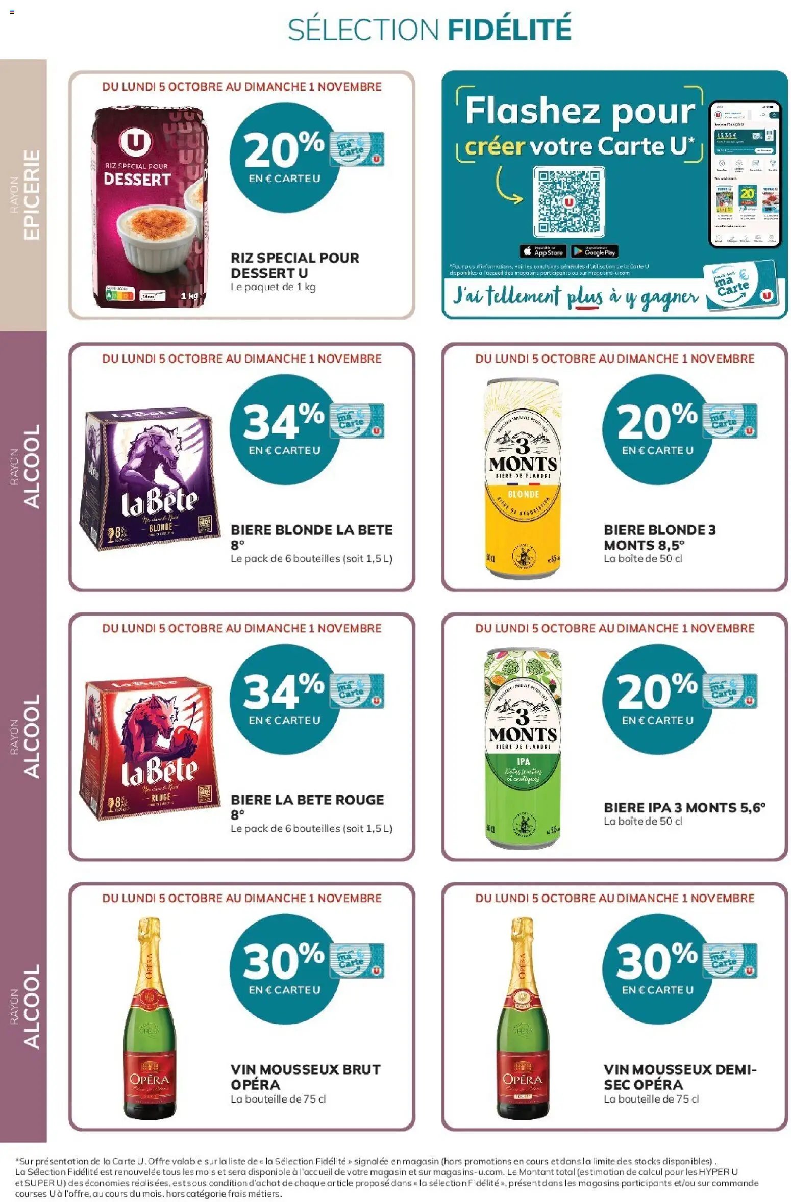 Hyper U - Ma sélection Carte U Octobre