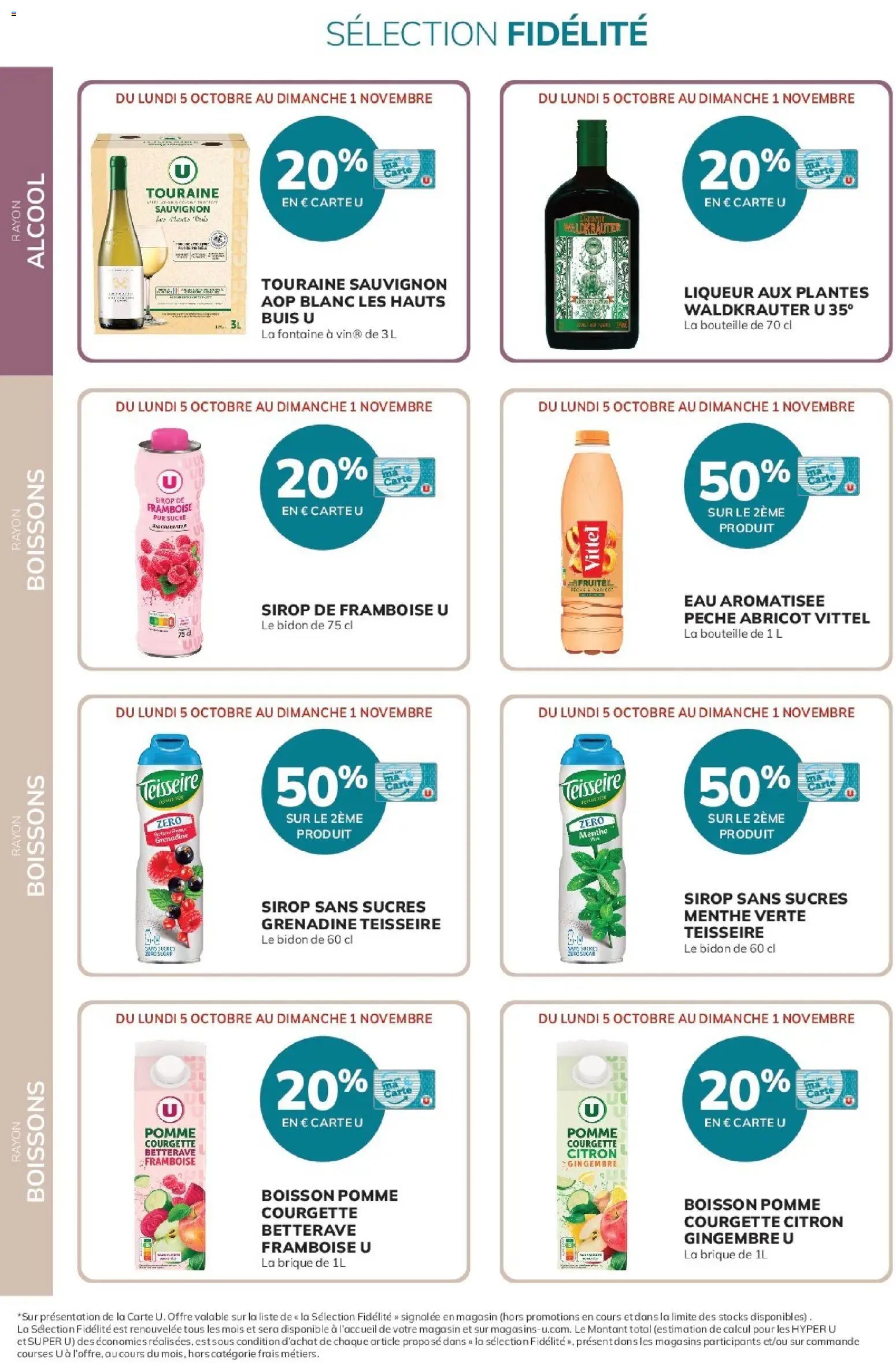 Hyper U - Ma sélection Carte U Octobre