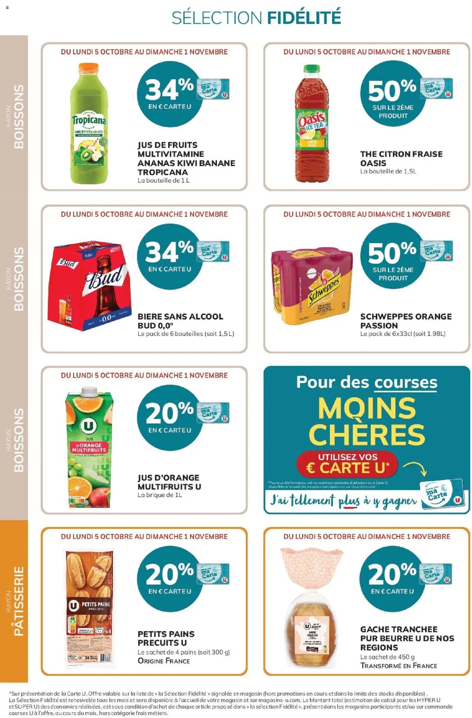 Hyper U - Ma sélection Carte U Octobre
