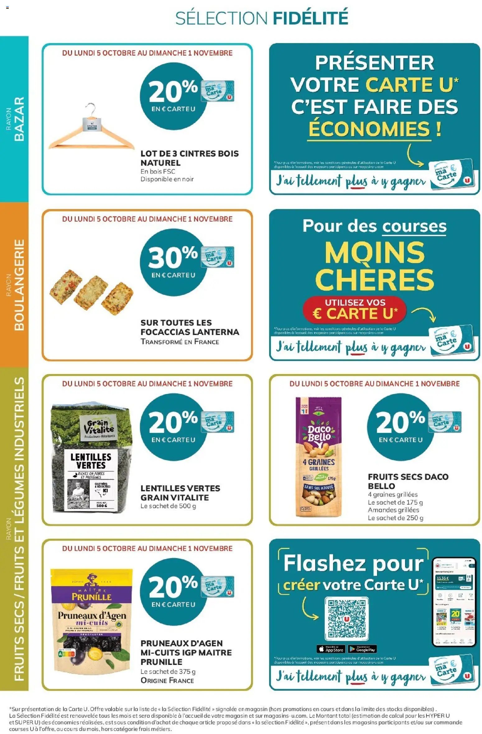 Hyper U - Ma sélection Carte U Octobre