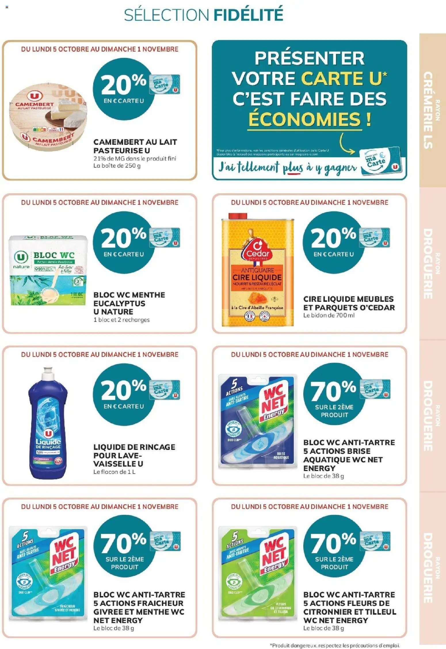 Hyper U - Ma sélection Carte U Octobre