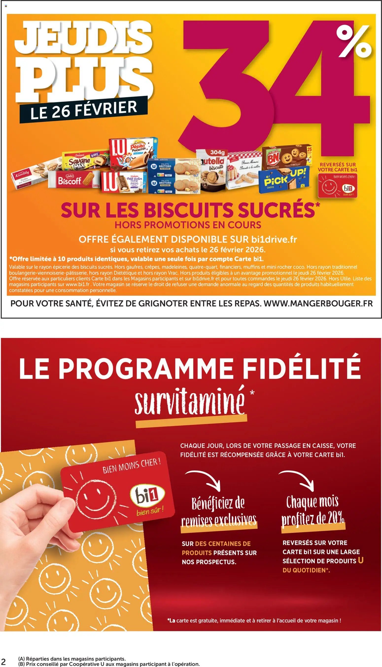 bi1 catalogue supermarché