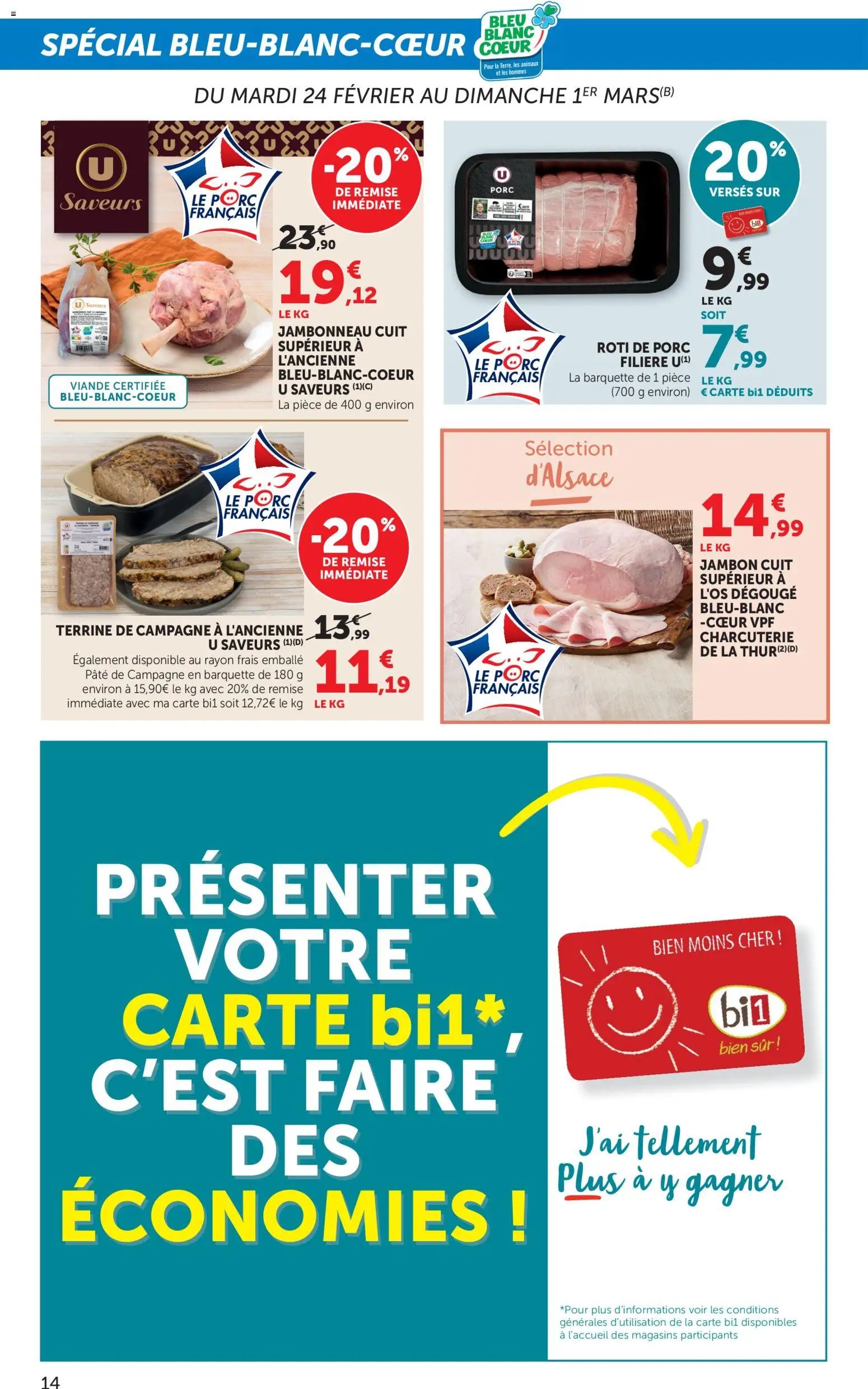 bi1 catalogue supermarché