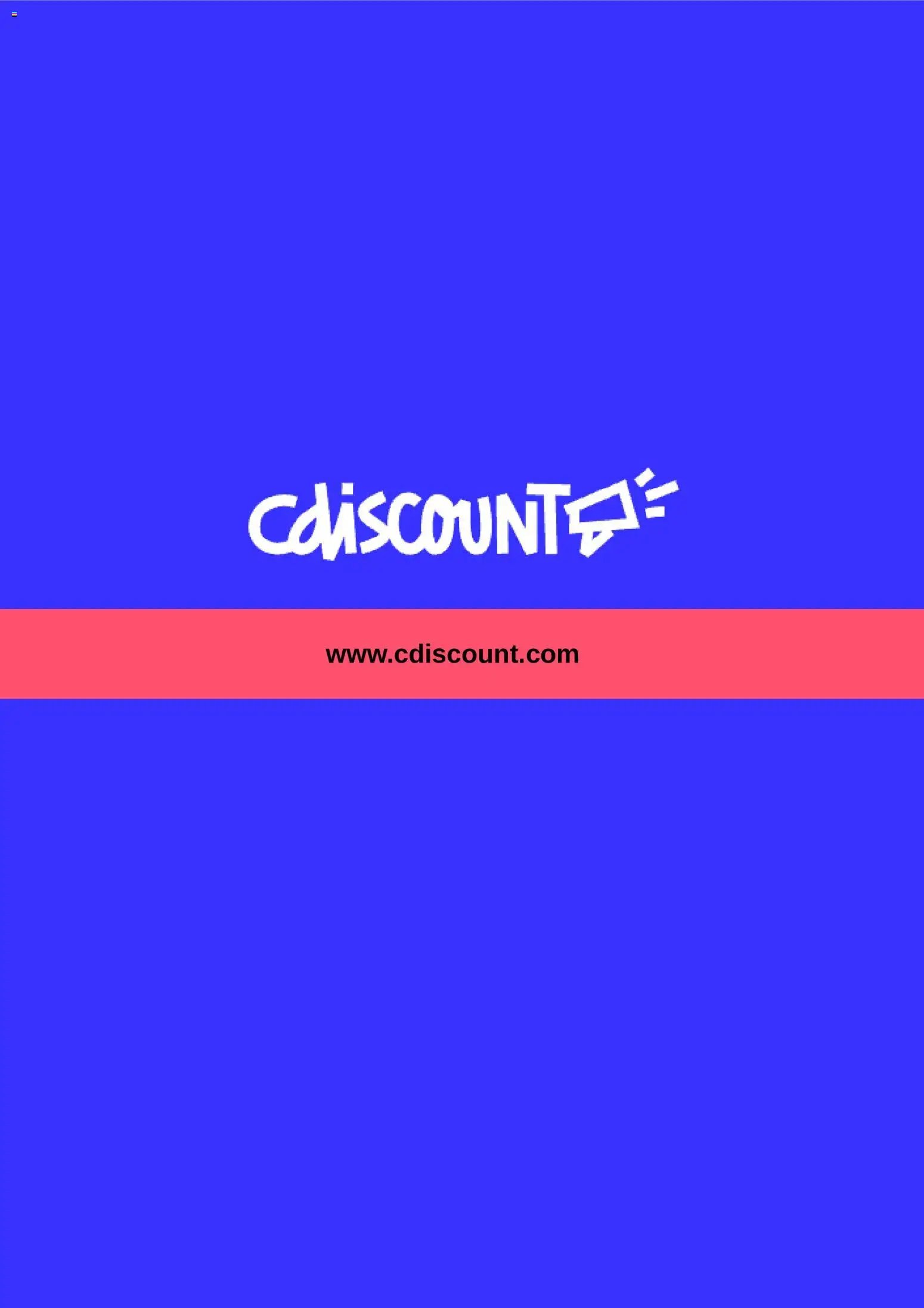Cdiscount catalogue
