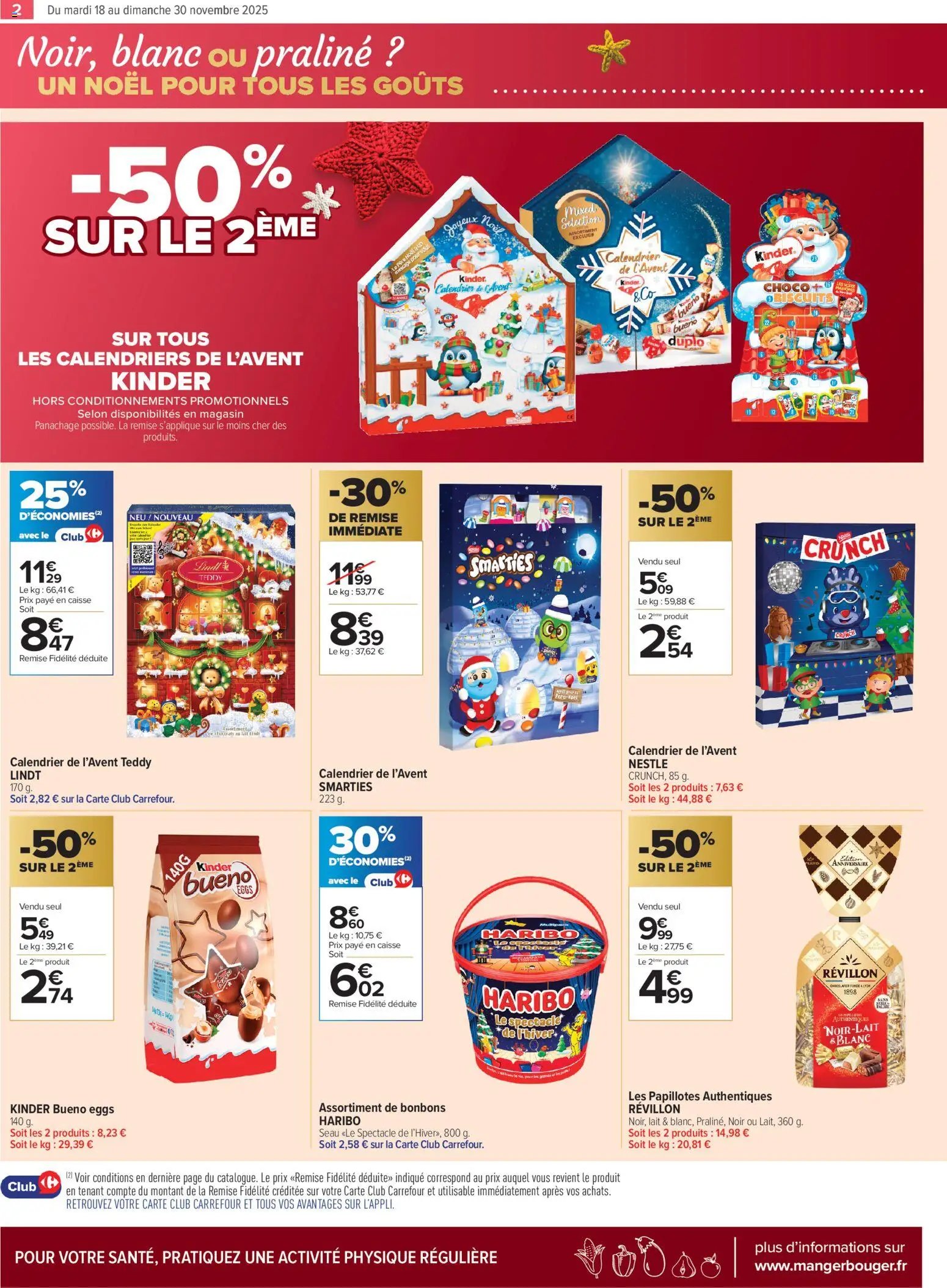 Carrefour contact catalogue Bientot Noël
