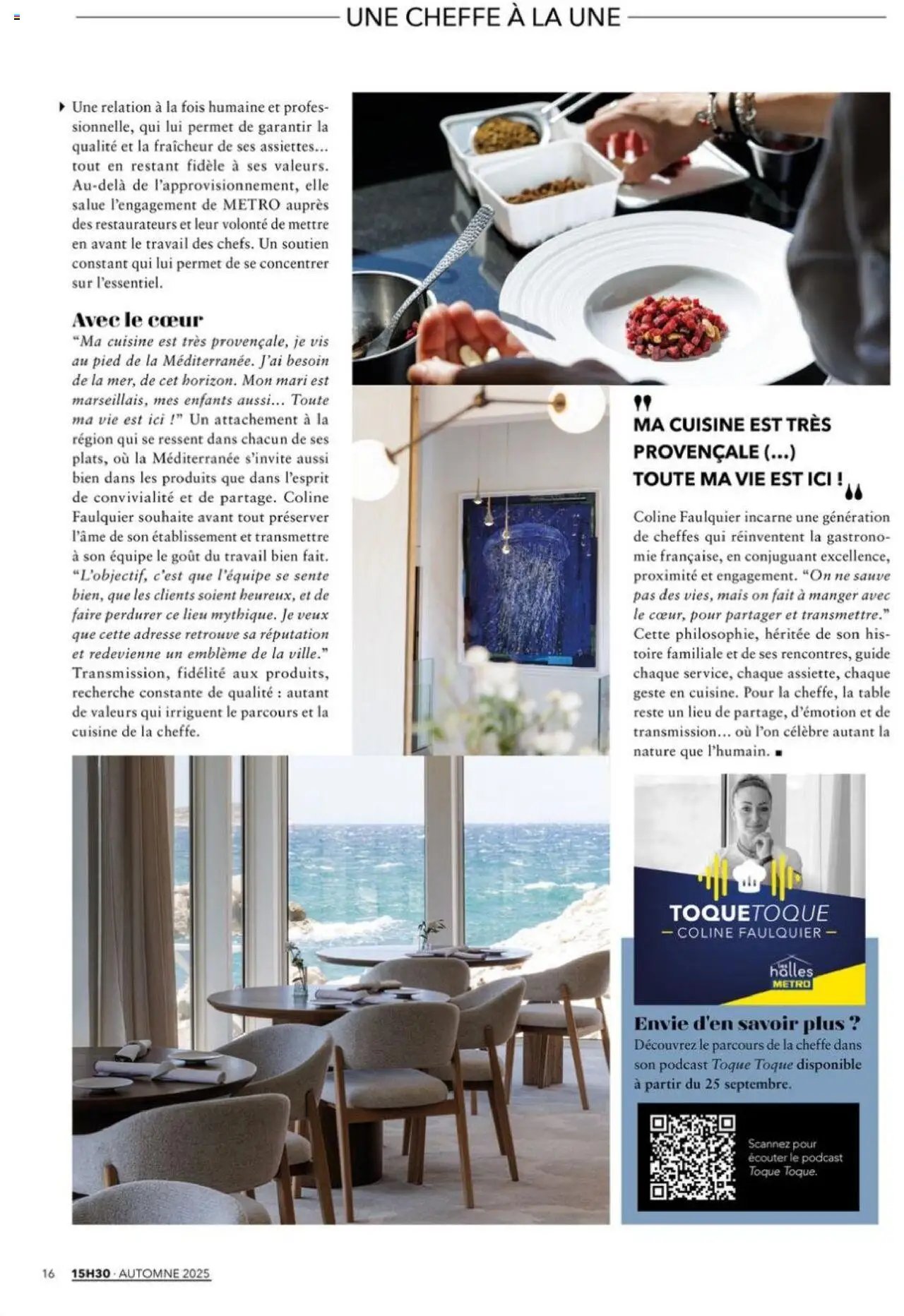 METRO - Magazine 15h30 Magazine 15h30 votre pause inspiration (2025-08-28 - 2025-11-30)