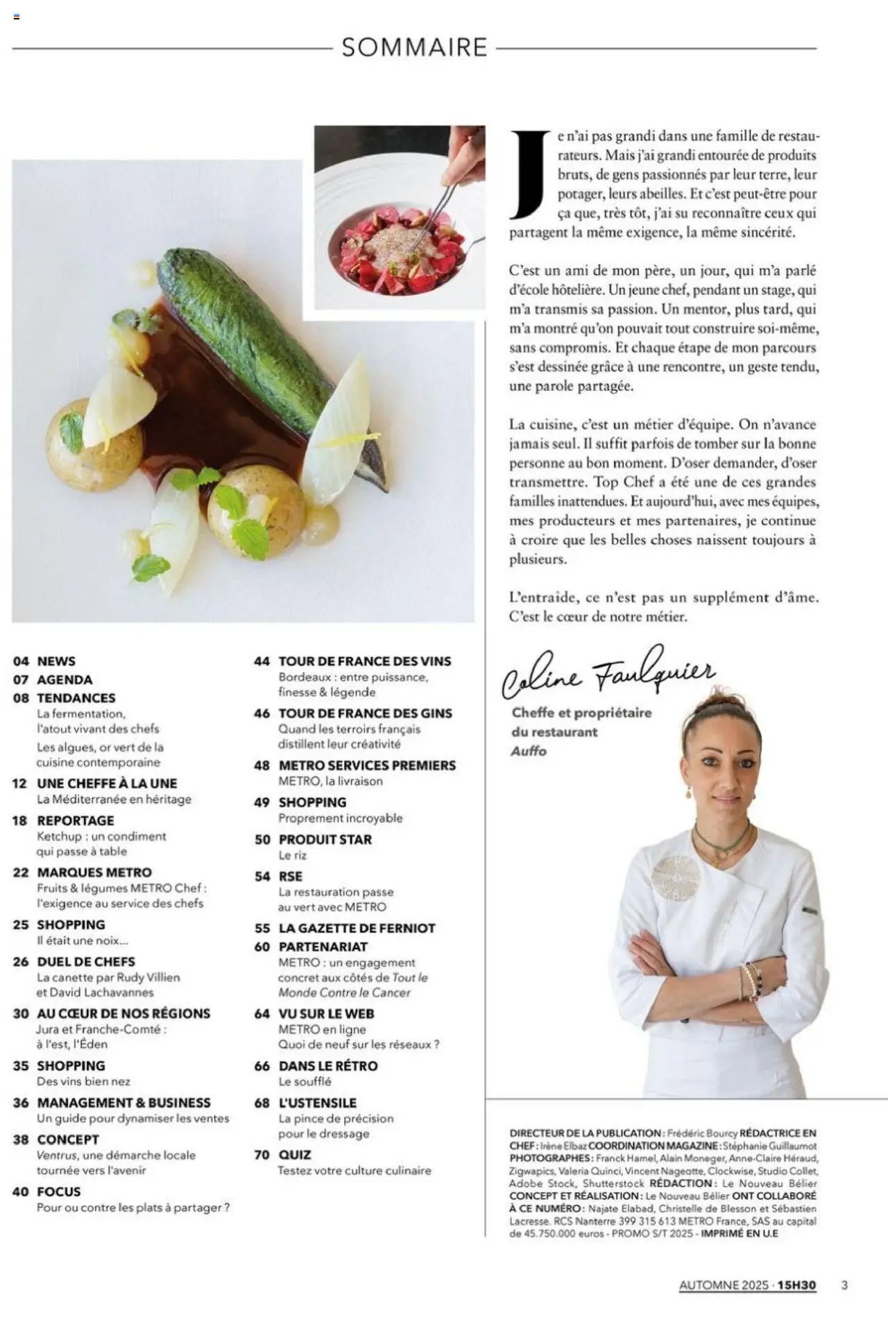 METRO - Magazine 15h30 Magazine 15h30 votre pause inspiration (2025-08-28 - 2025-11-30)