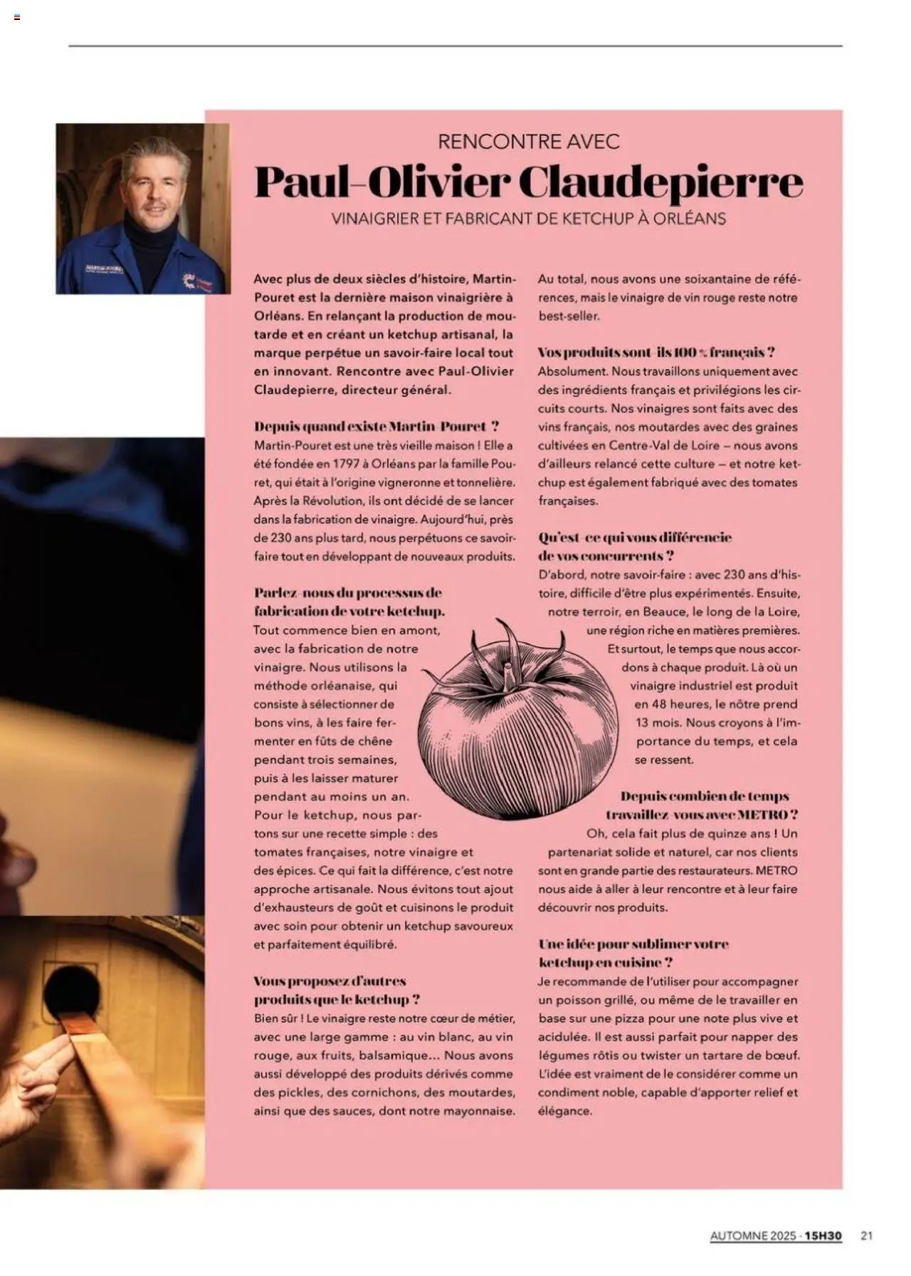 METRO - Magazine 15h30 Magazine 15h30 votre pause inspiration (2025-08-28 - 2025-11-30)