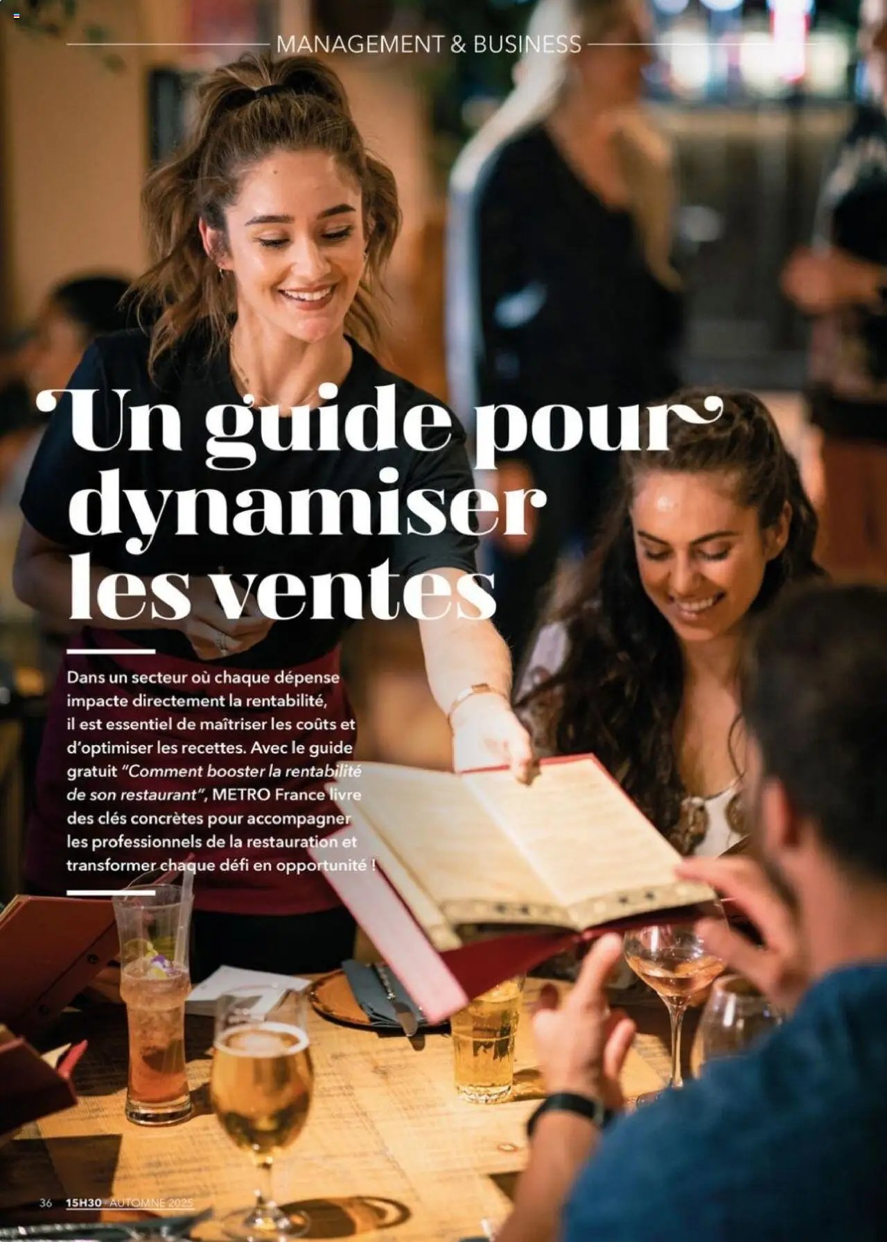 METRO - Magazine 15h30 Magazine 15h30 votre pause inspiration (2025-08-28 - 2025-11-30)