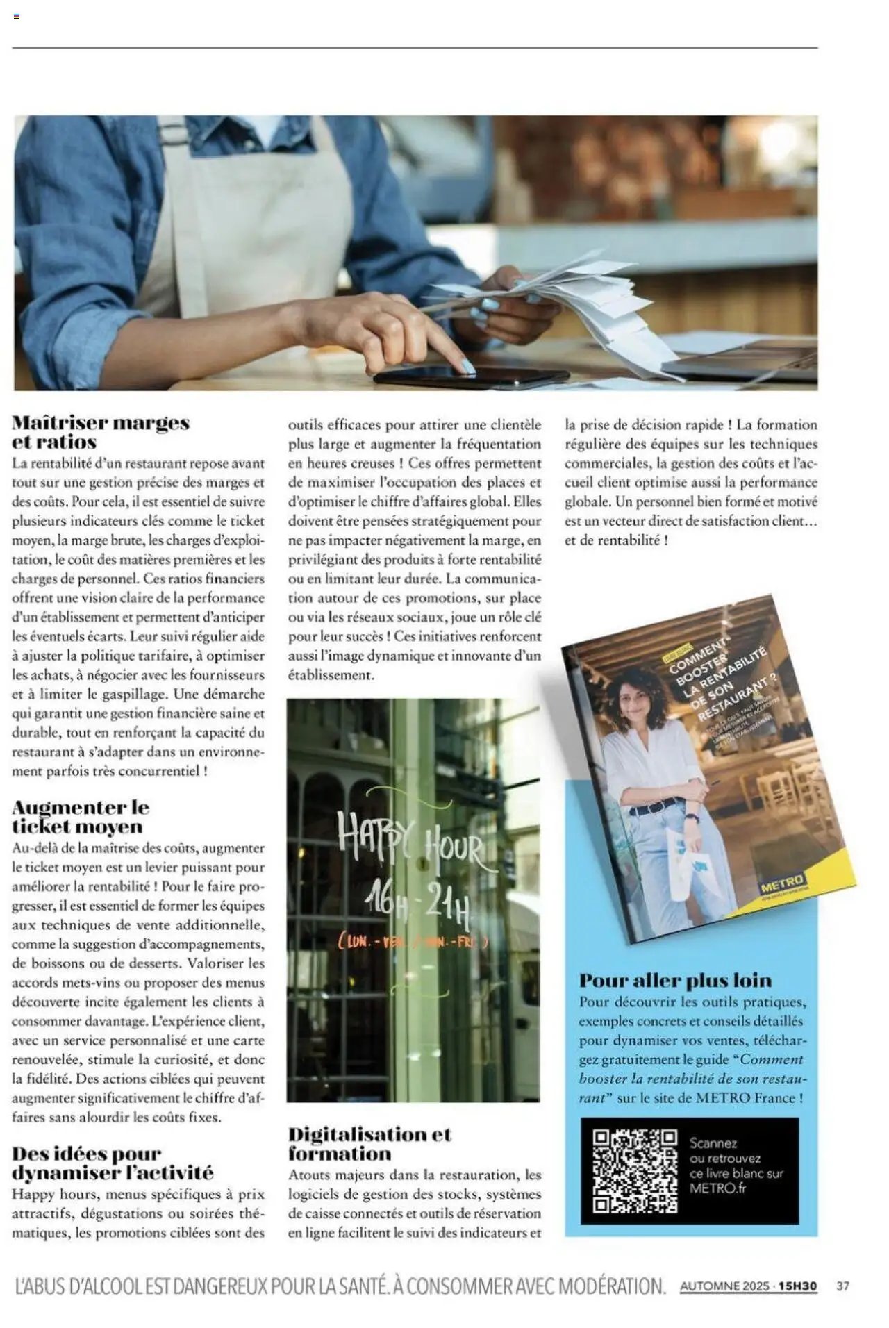 METRO - Magazine 15h30 Magazine 15h30 votre pause inspiration (2025-08-28 - 2025-11-30)