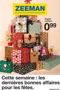 Zeeman catalogue Hiver (2025-12-13 - 2025-12-26)