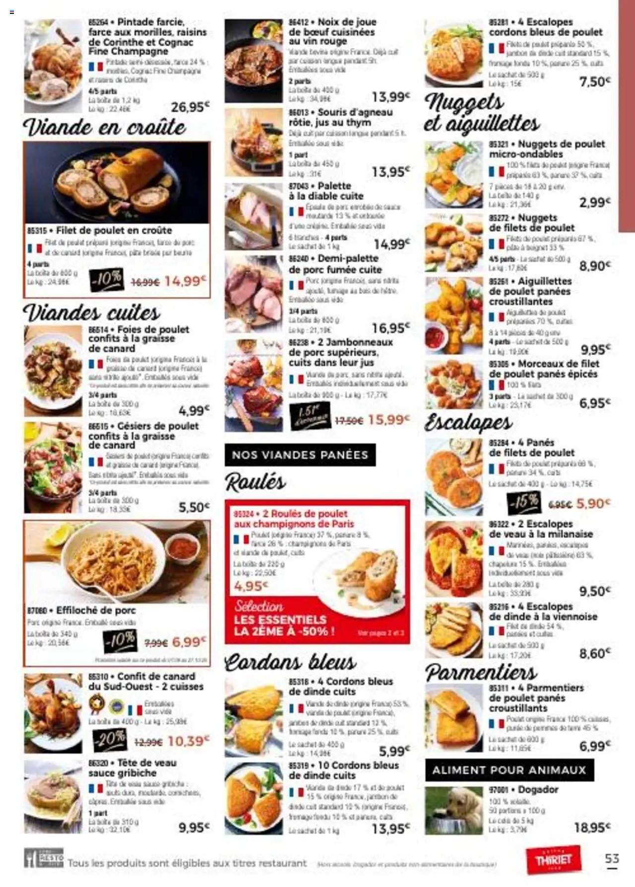 Thiriet Catalogue livraison à domicile (2025-09-04 - 2025-09-30)