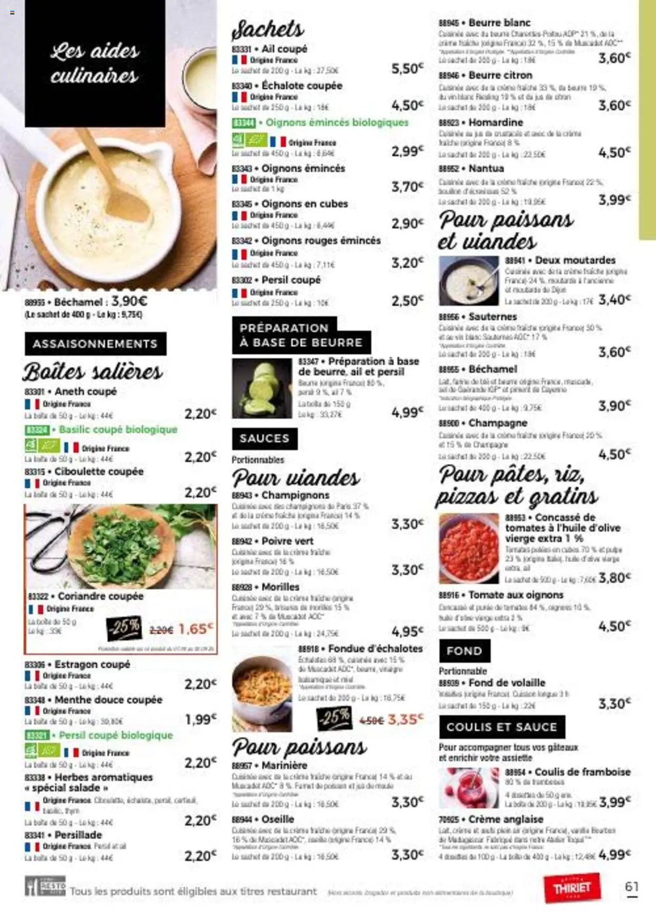 Thiriet Catalogue livraison à domicile (2025-09-04 - 2025-09-30)