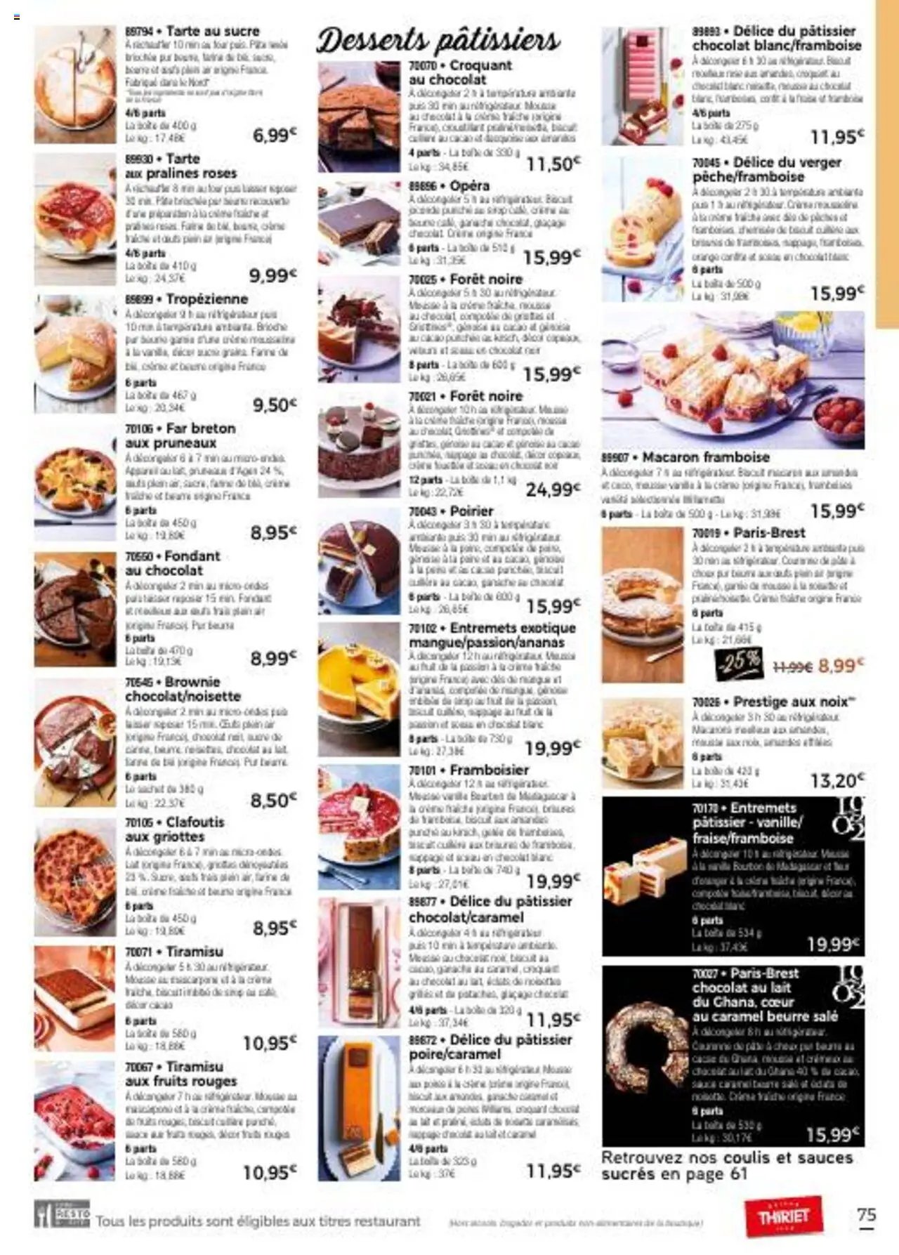 Thiriet Catalogue livraison à domicile (2025-09-04 - 2025-09-30)