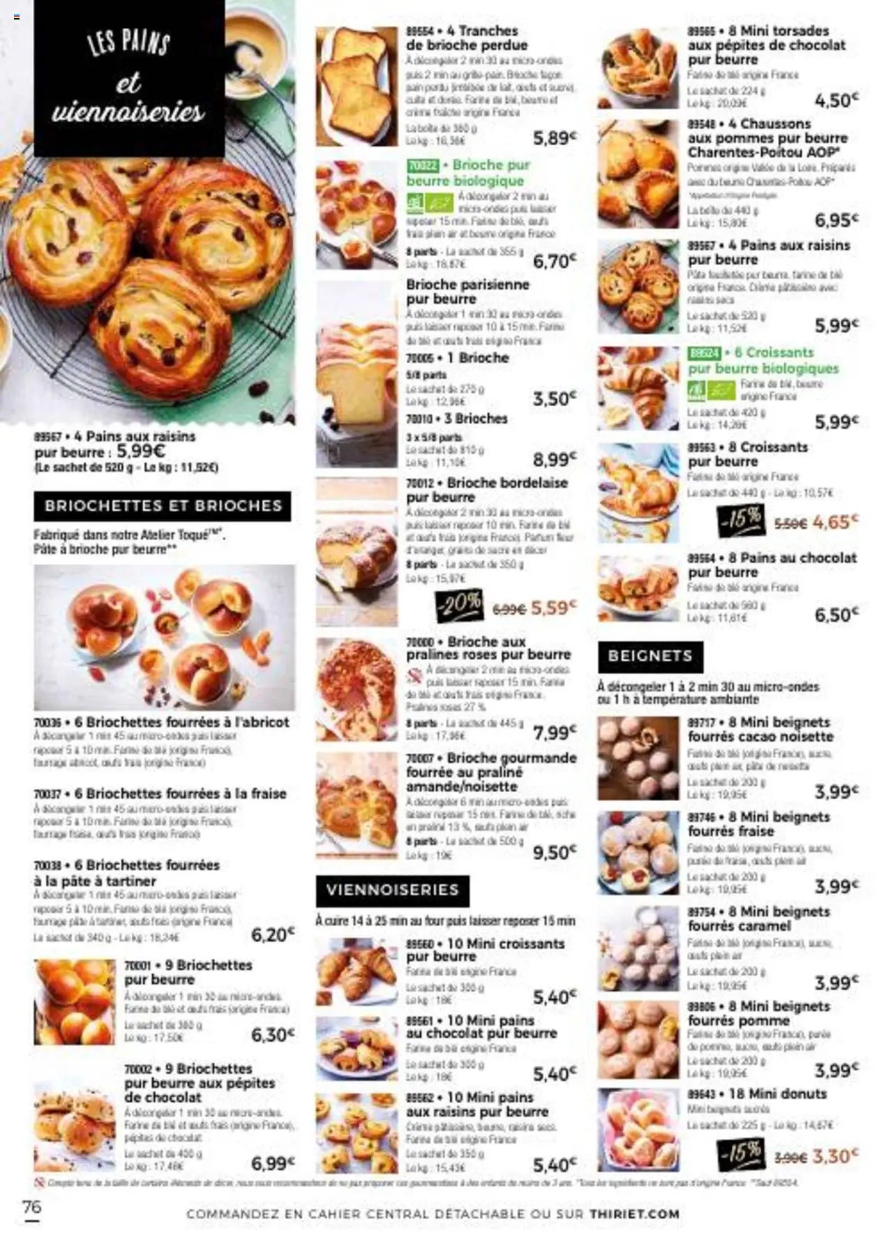 Thiriet Catalogue livraison à domicile (2025-09-04 - 2025-09-30)