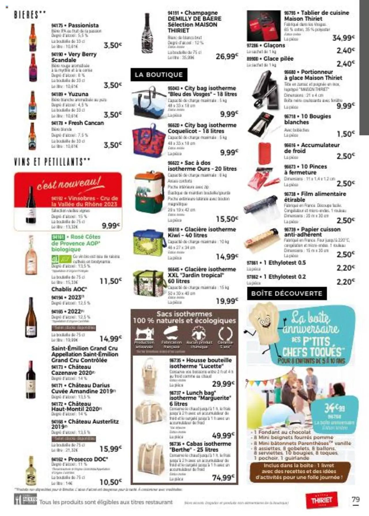 Thiriet Catalogue livraison à domicile (2025-09-04 - 2025-09-30)