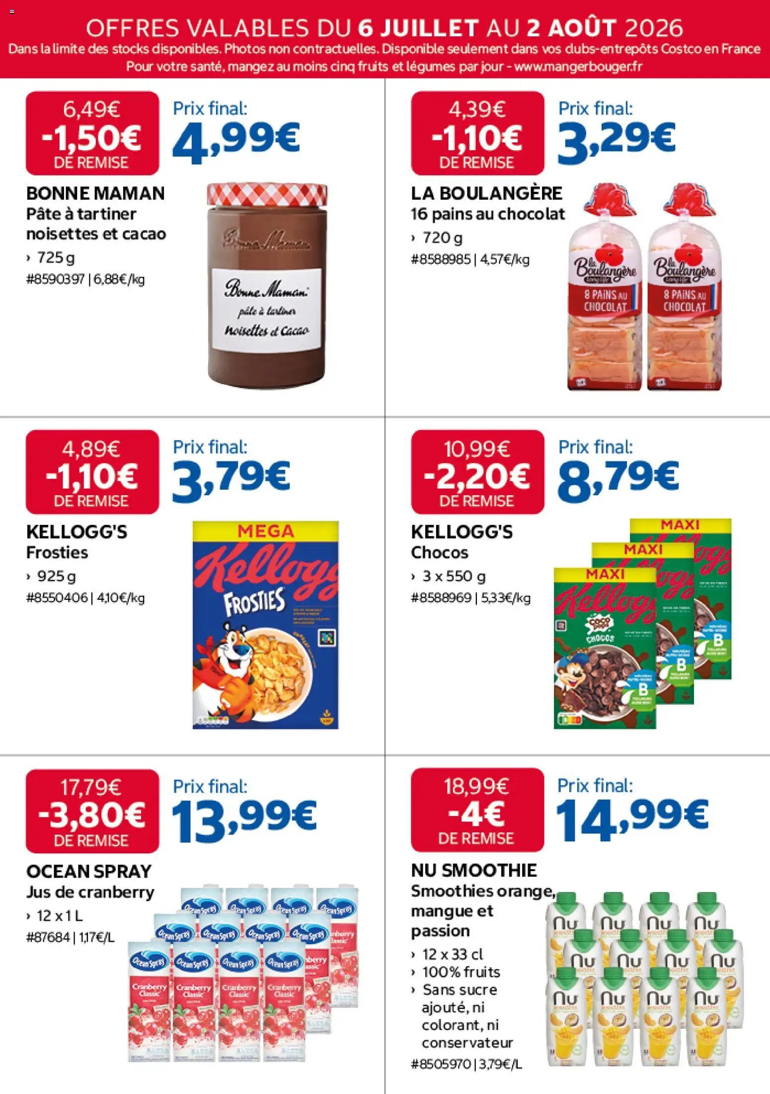 Costco catalogue