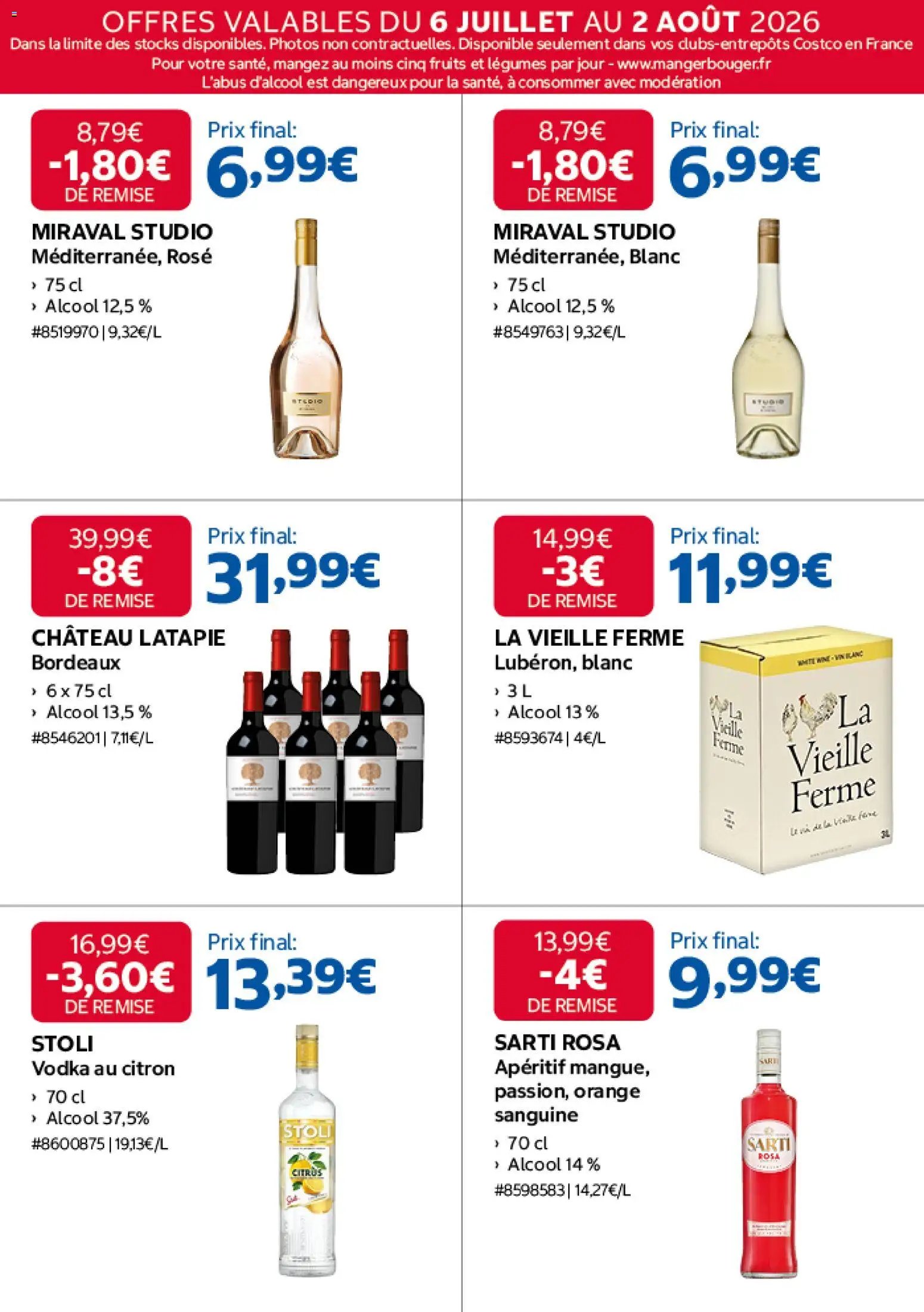 Costco catalogue