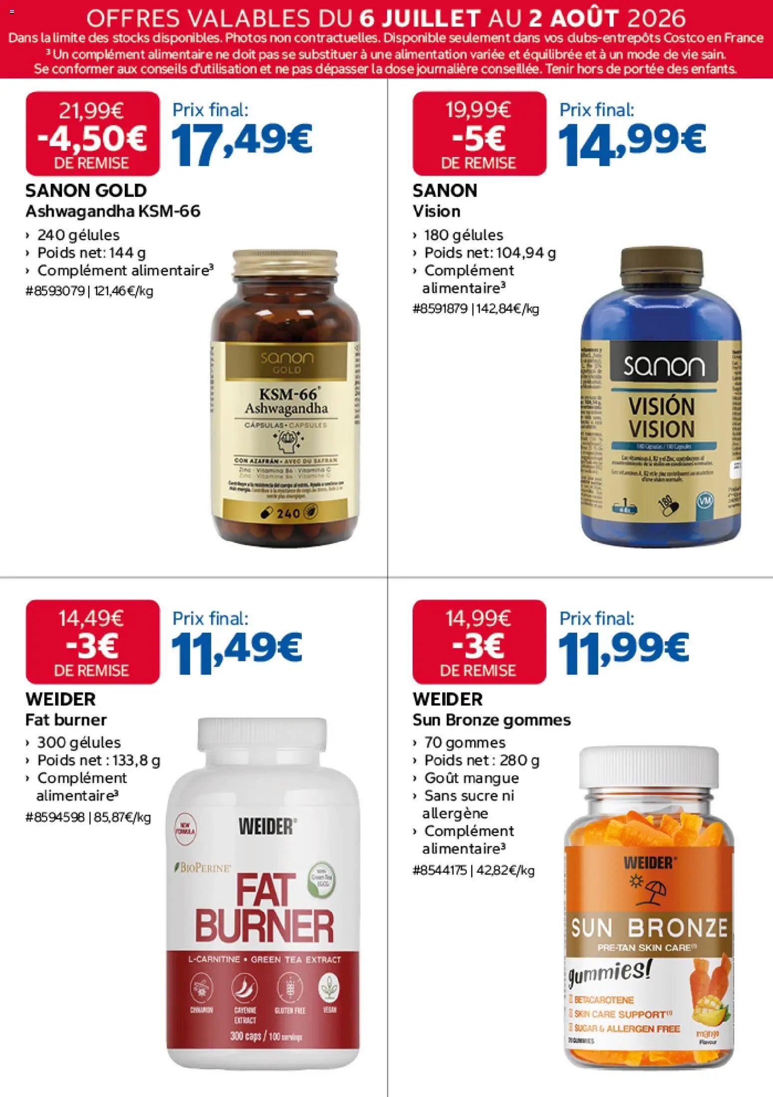 Costco catalogue
