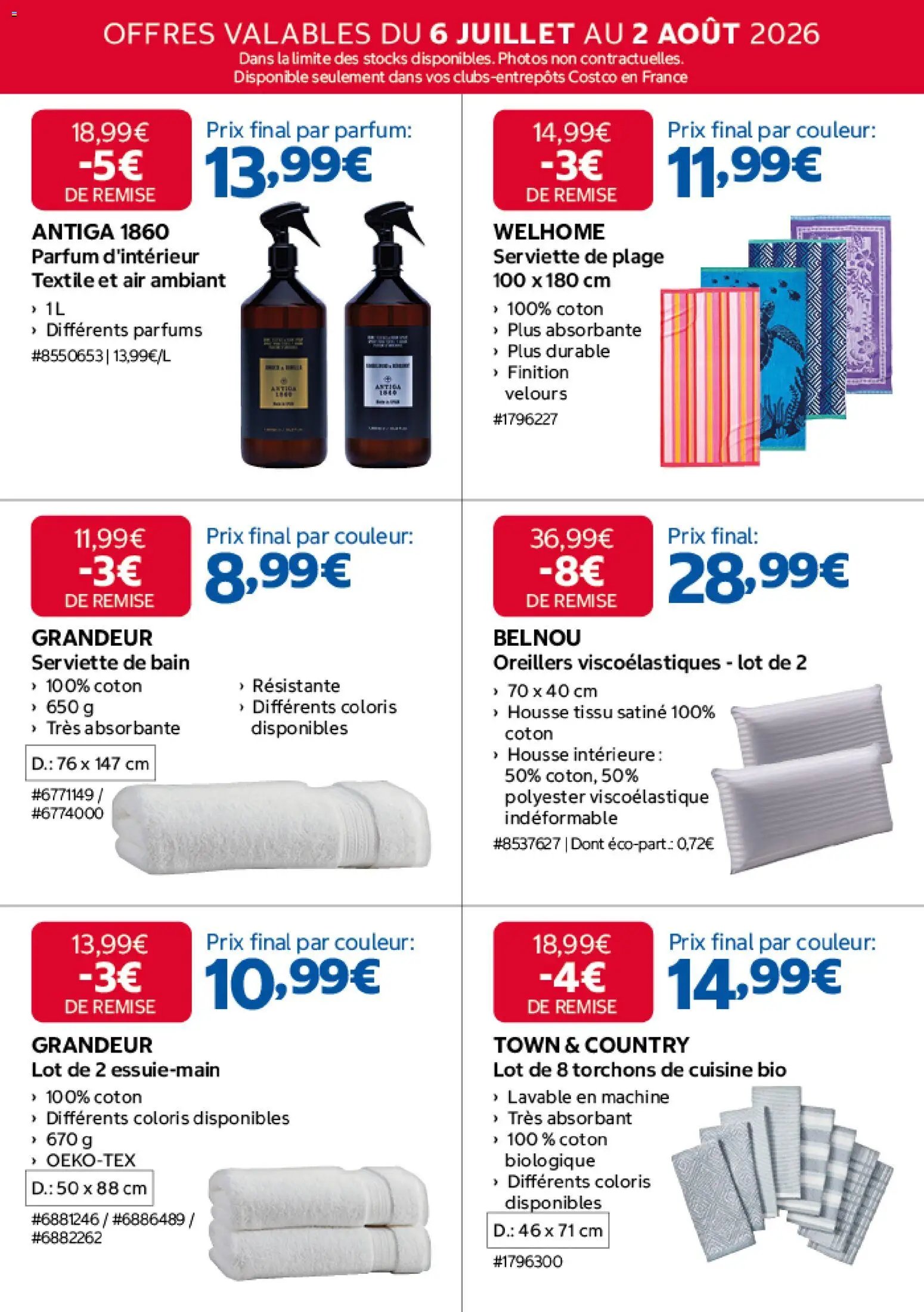 Costco catalogue