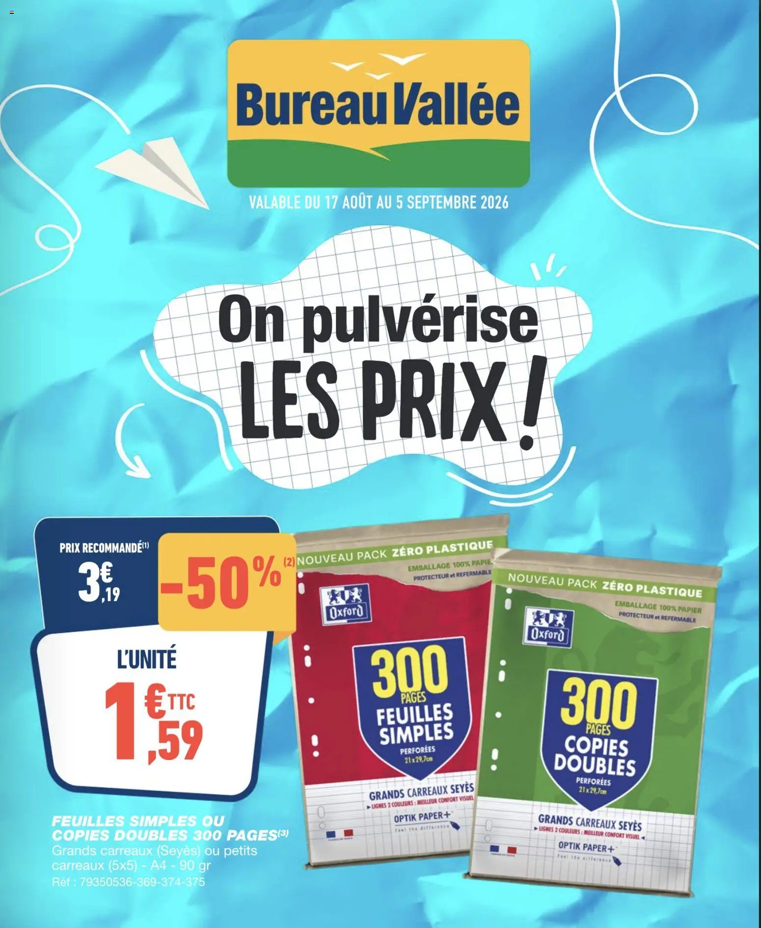 Bureau Vallée catalogue