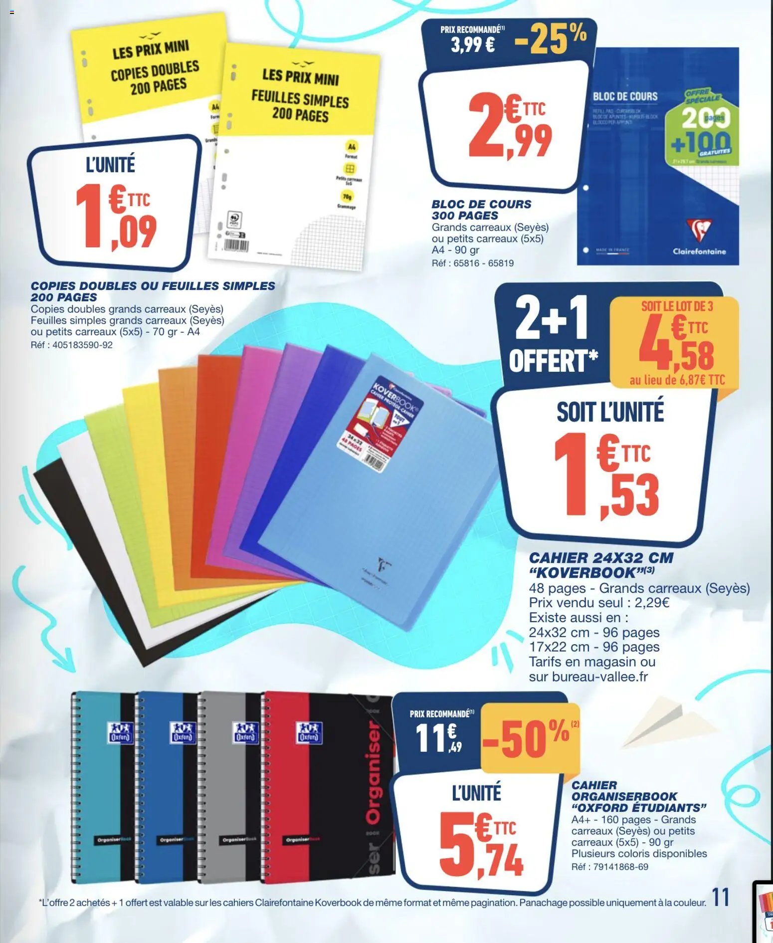 Bureau Vallée catalogue