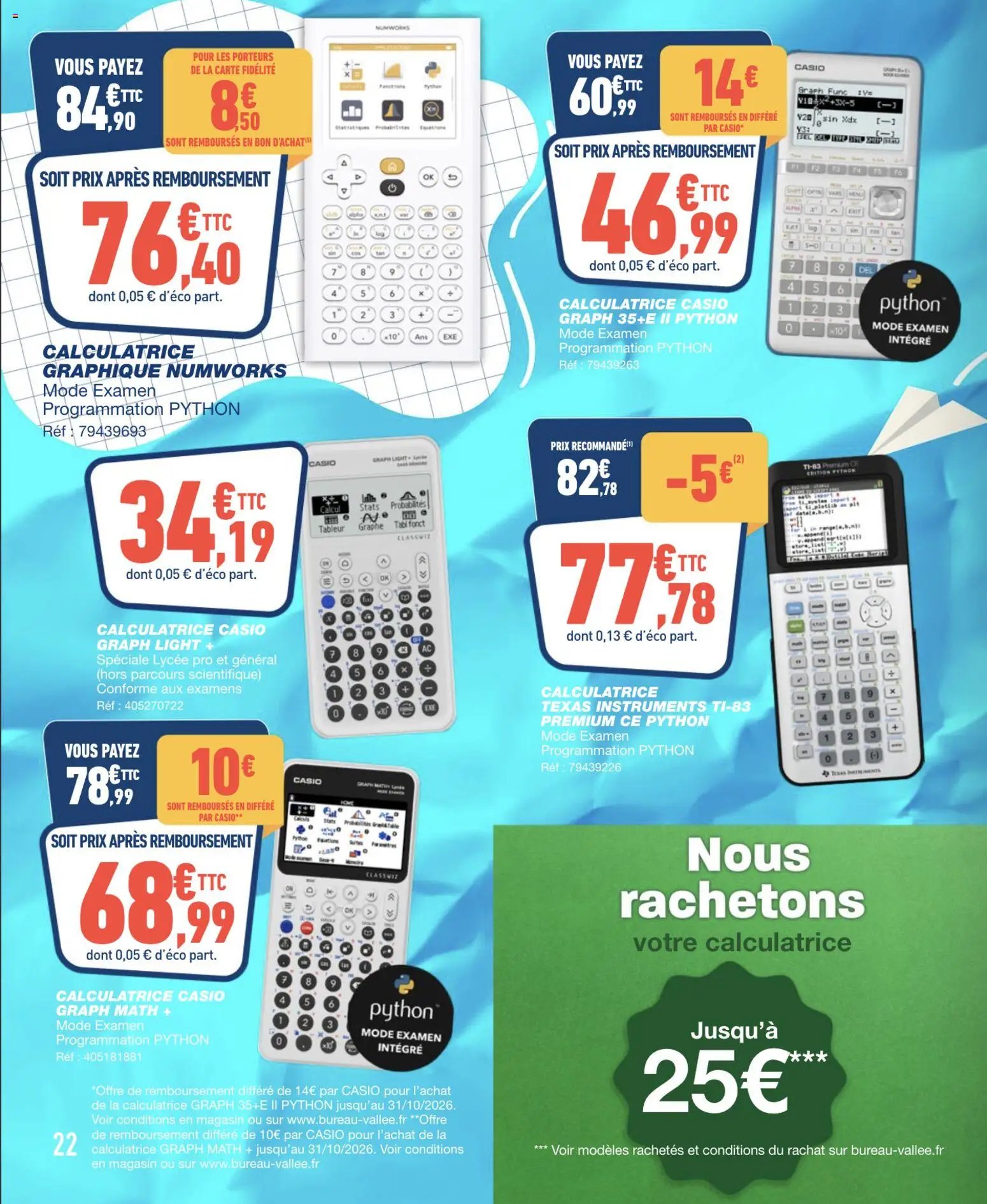 Bureau Vallée catalogue