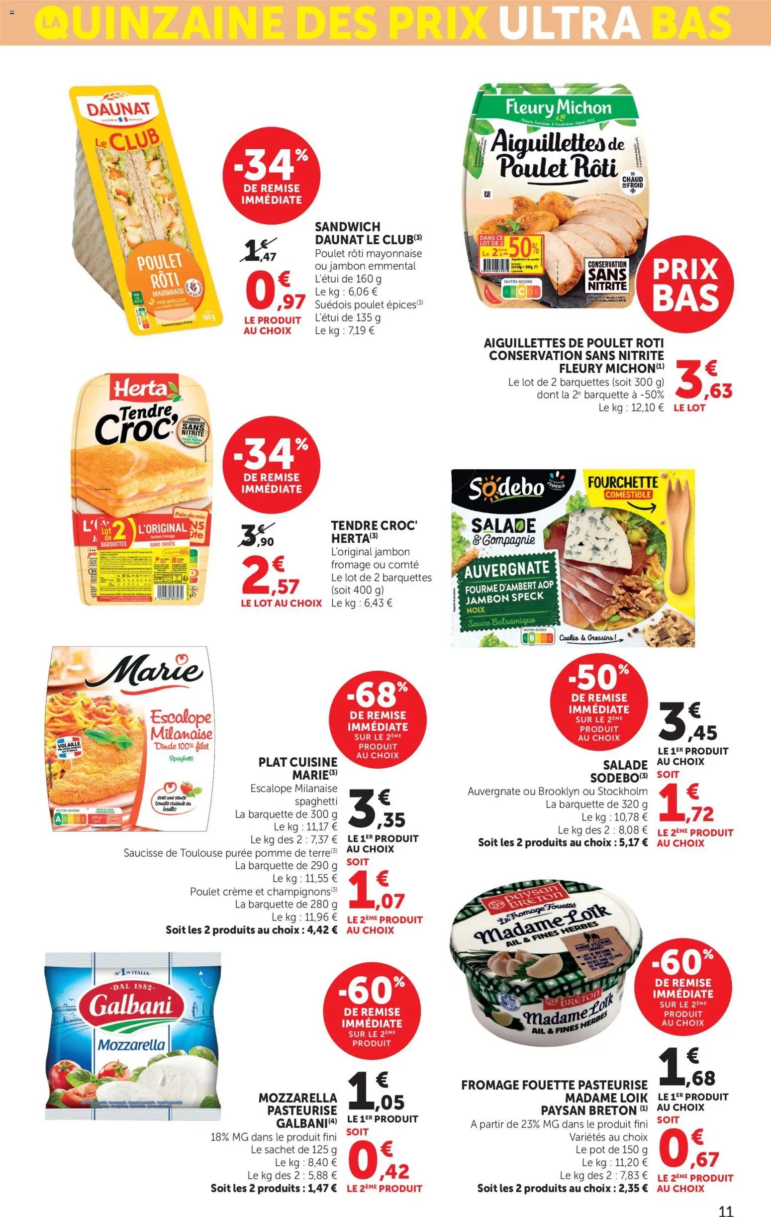 bi1 catalogue supermarché ultra bas -50%