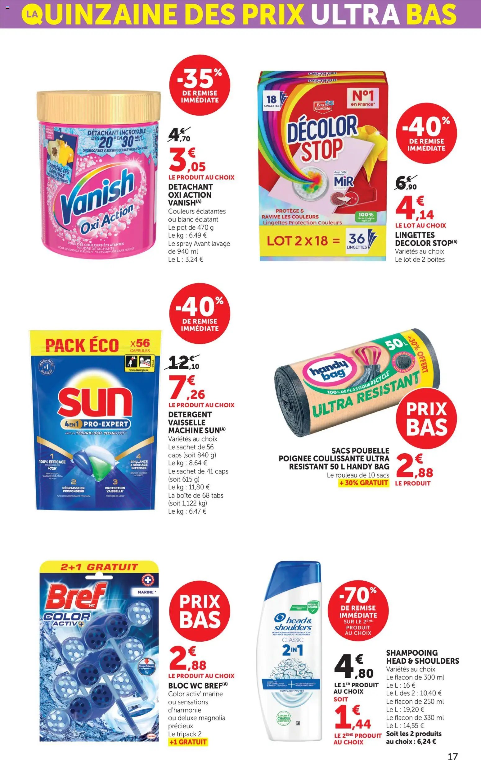 bi1 catalogue supermarché ultra bas -50%