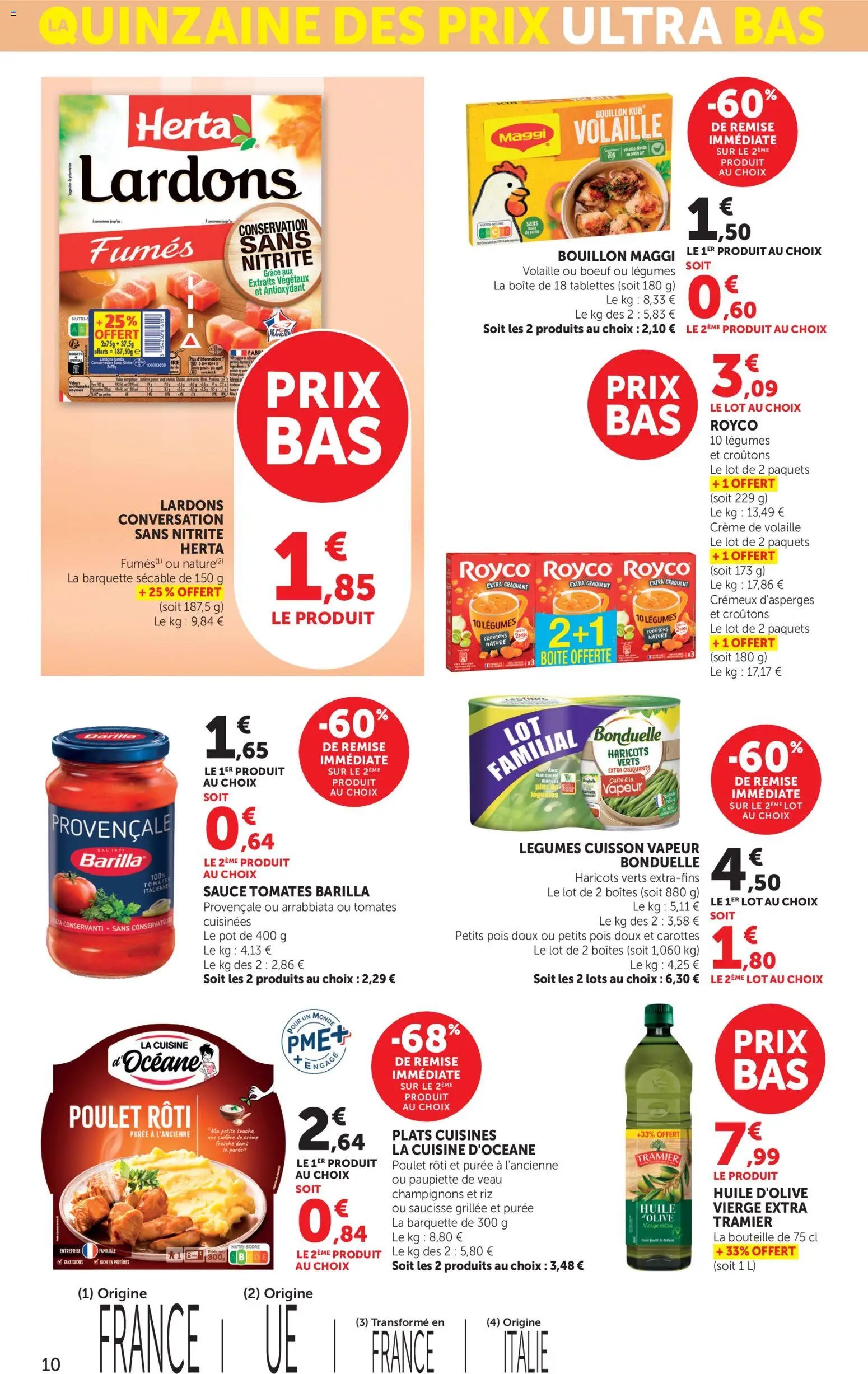 bi1 catalogue supermarché ultra bas -50%
