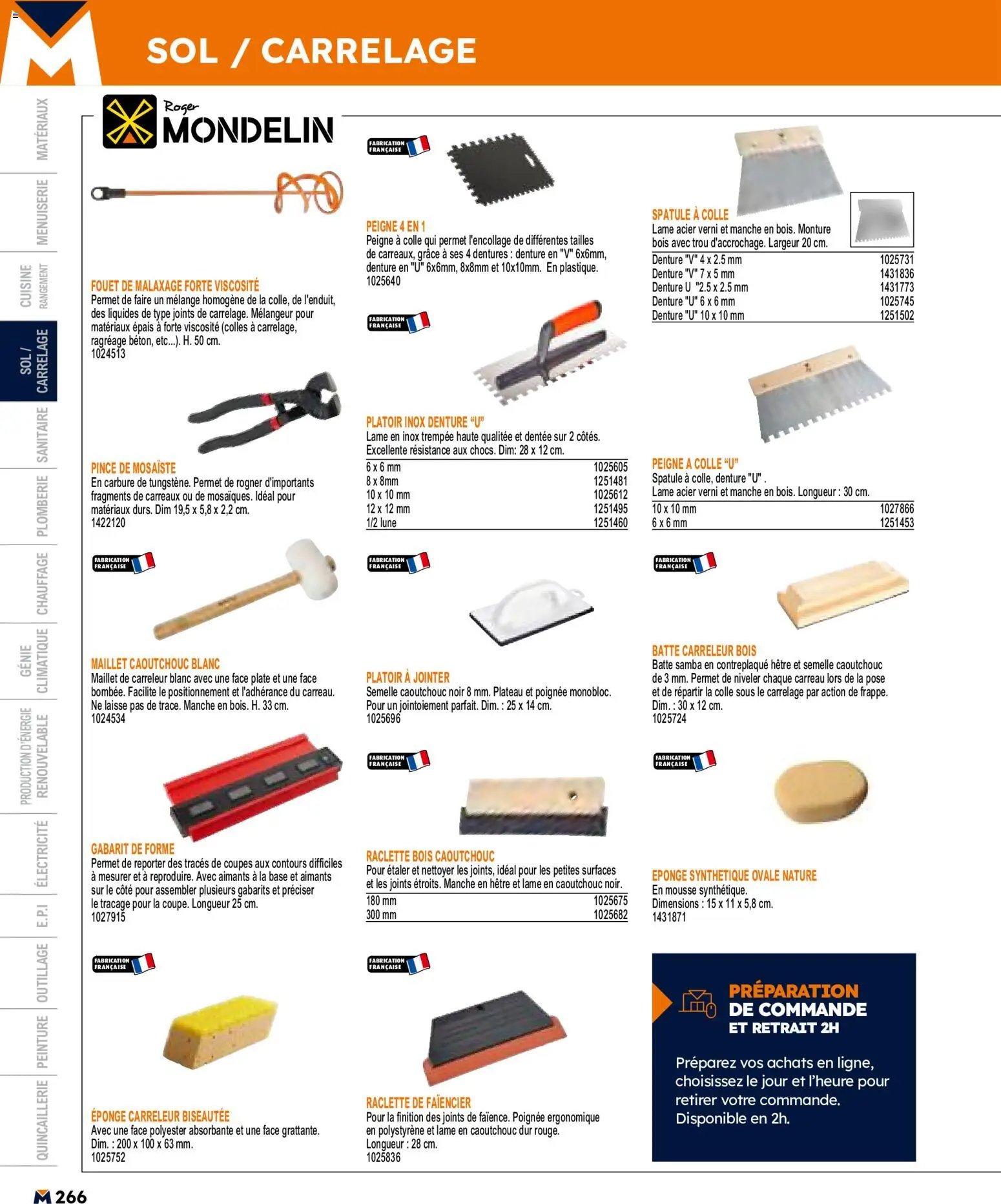 Bricoman catalogue