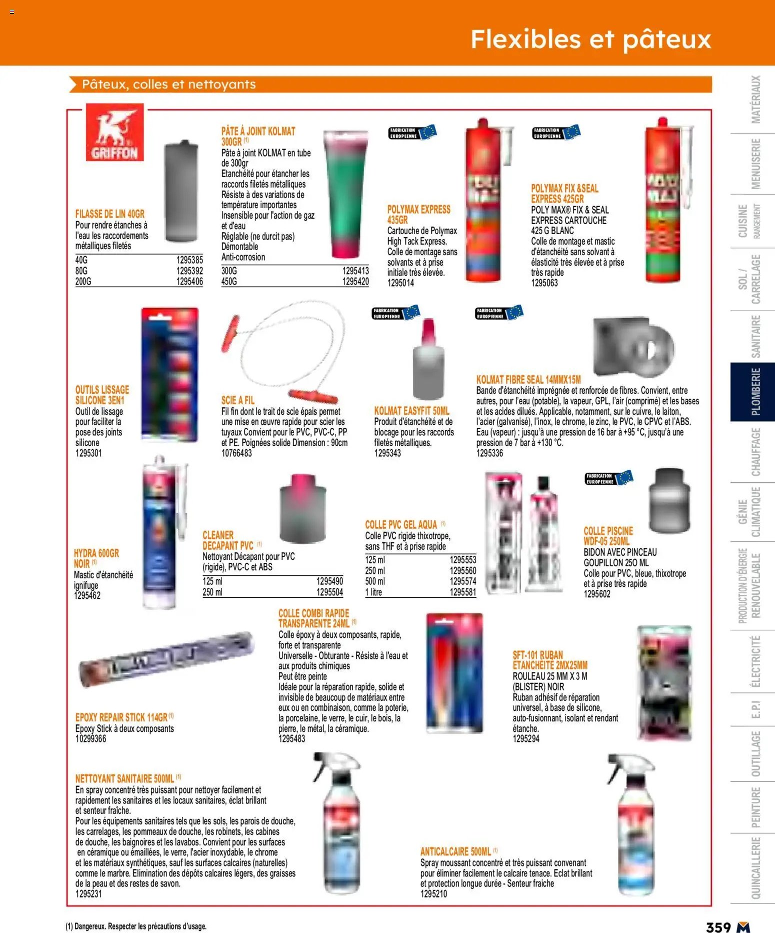 Bricoman catalogue