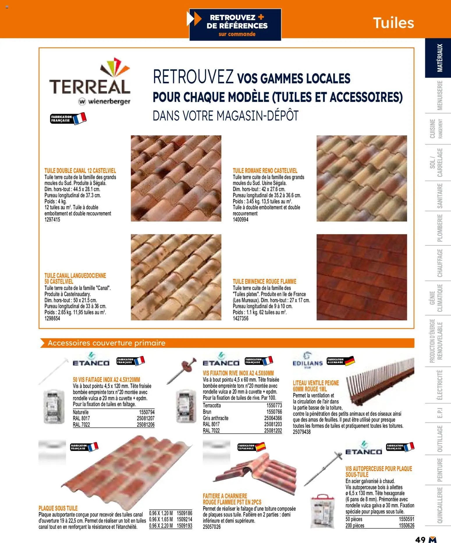 Bricoman catalogue