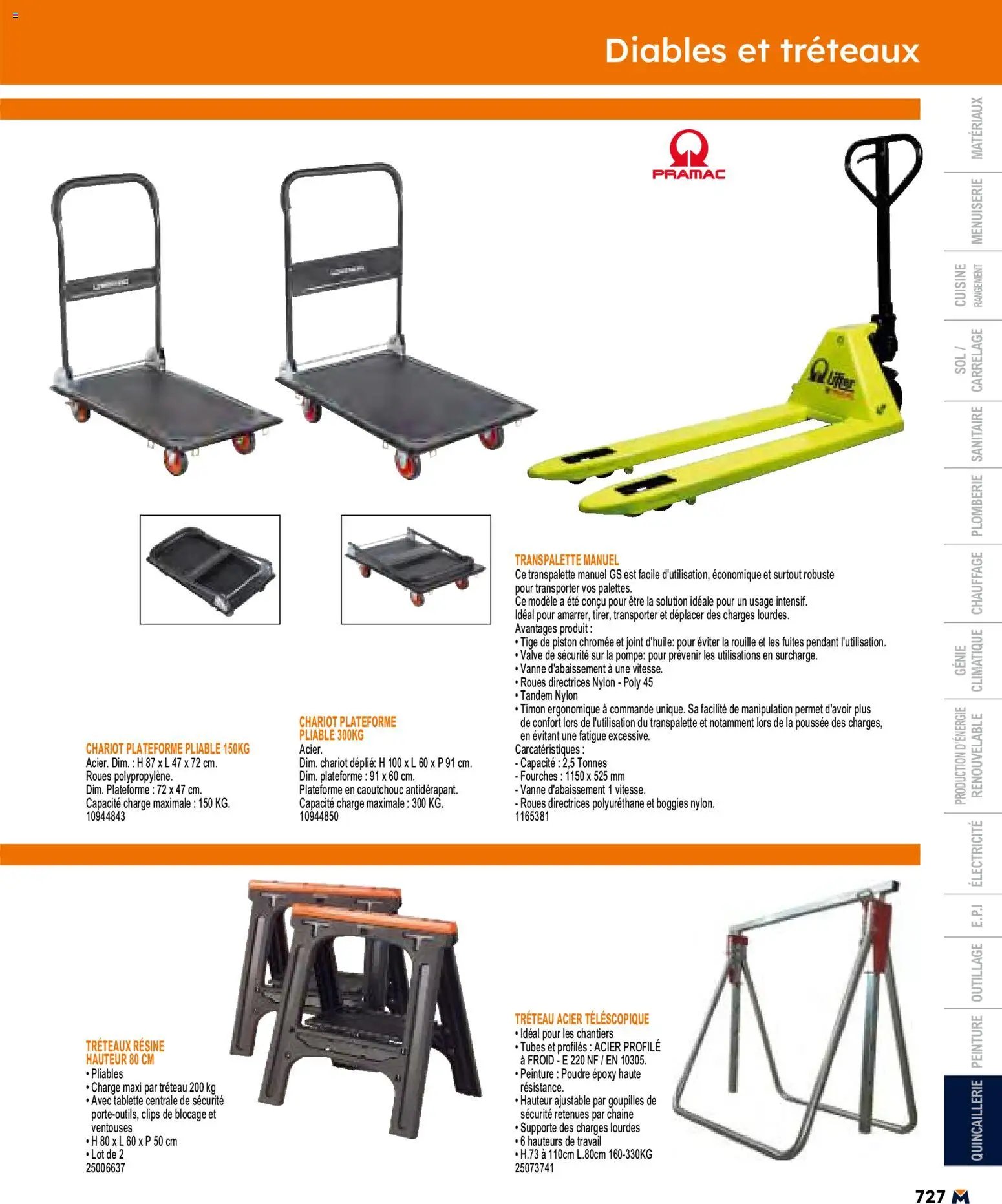 Bricoman catalogue