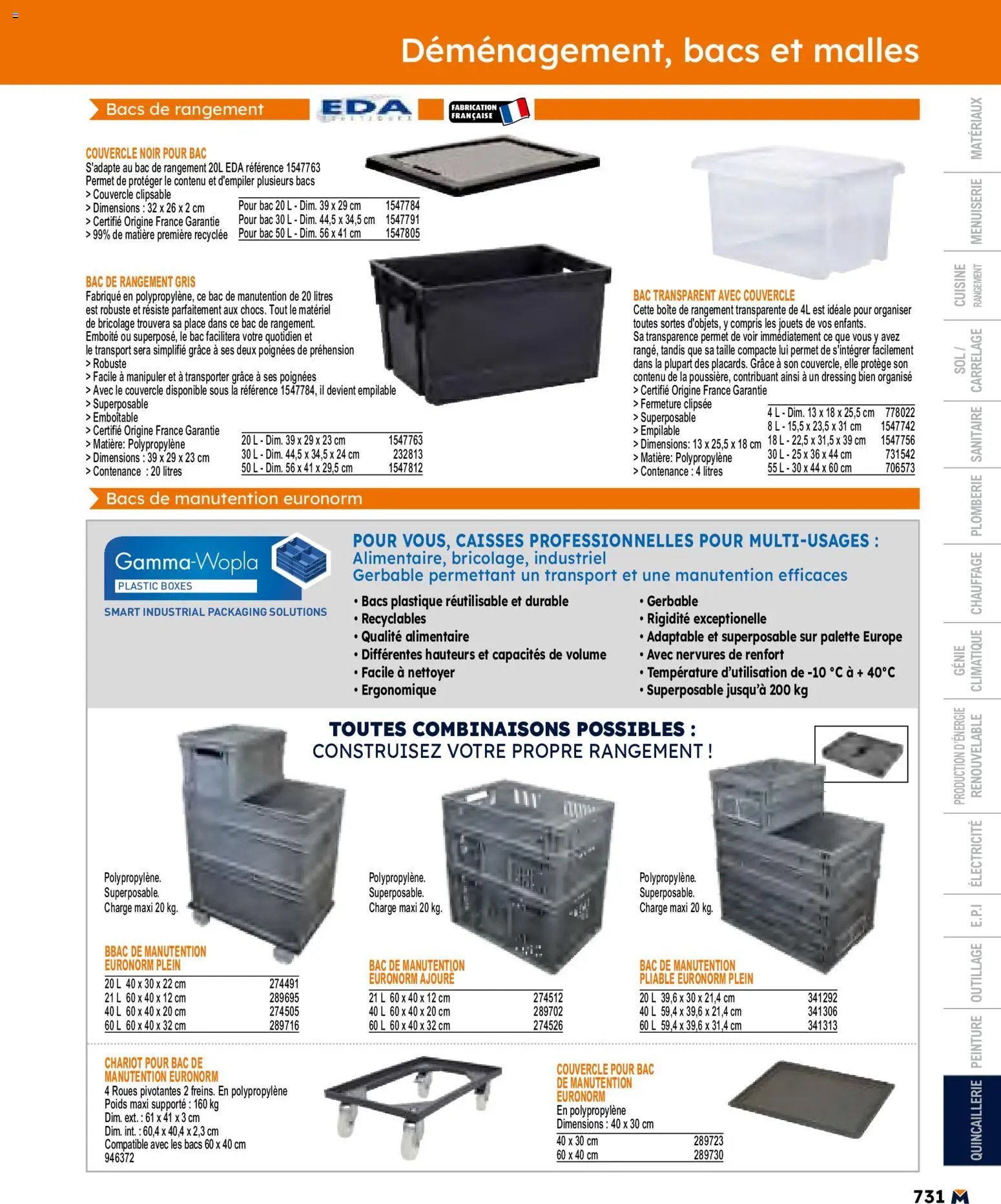 Bricoman catalogue
