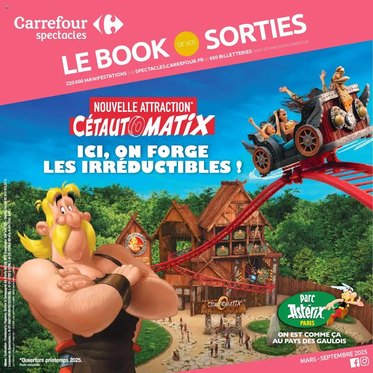 Carrefour City Le book de vos sorties (2025-03-24 - 2025-09-30)