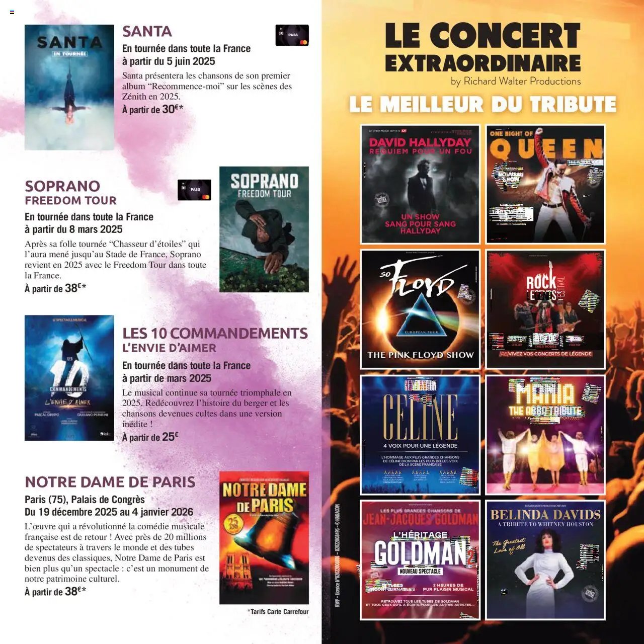 Carrefour City Le book de vos sorties (2025-03-24 - 2025-09-30)
