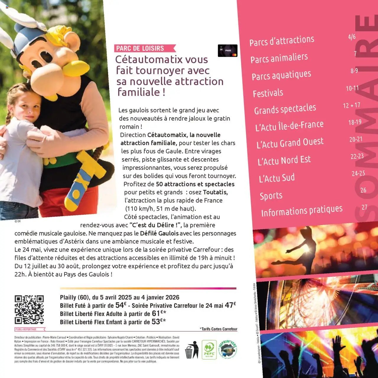 Carrefour City Le book de vos sorties (2025-03-24 - 2025-09-30)