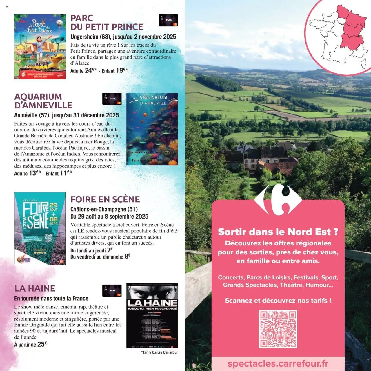 Carrefour City Le book de vos sorties (2025-03-24 - 2025-09-30)