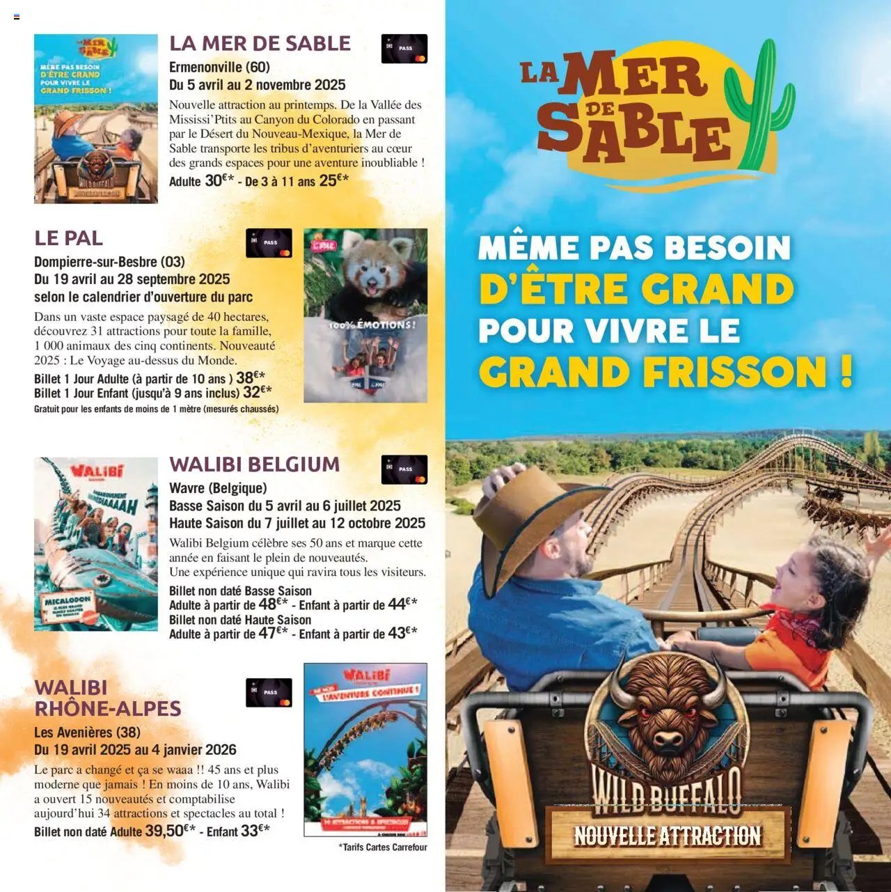 Carrefour City Le book de vos sorties (2025-03-24 - 2025-09-30)