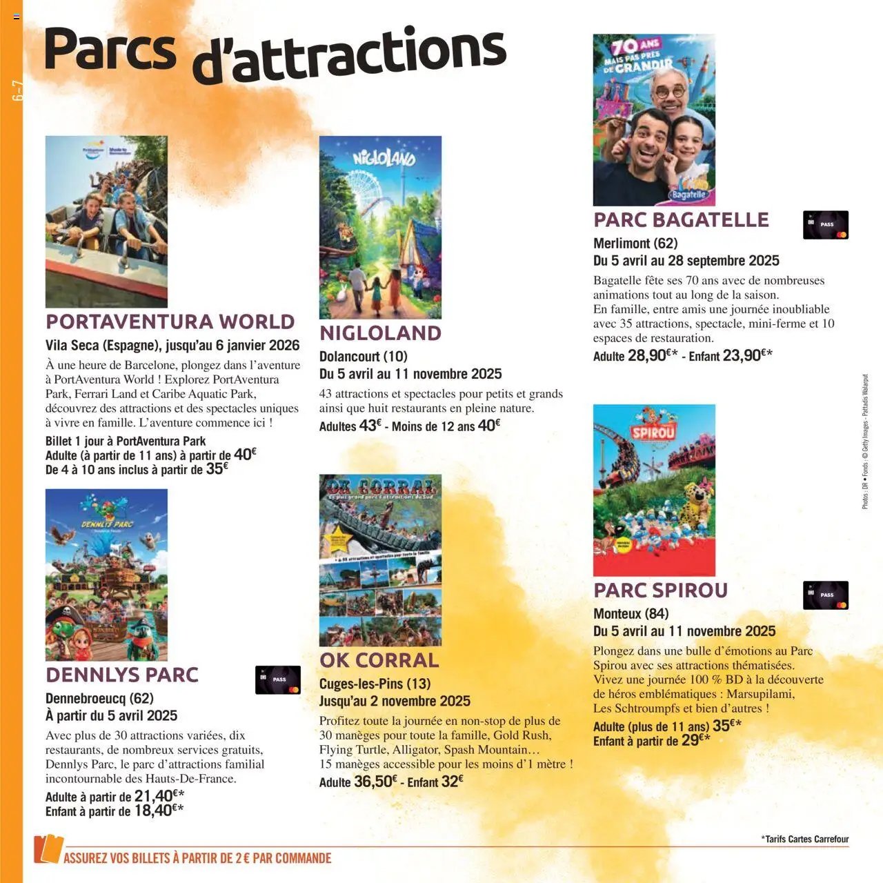 Carrefour City Le book de vos sorties (2025-03-24 - 2025-09-30)