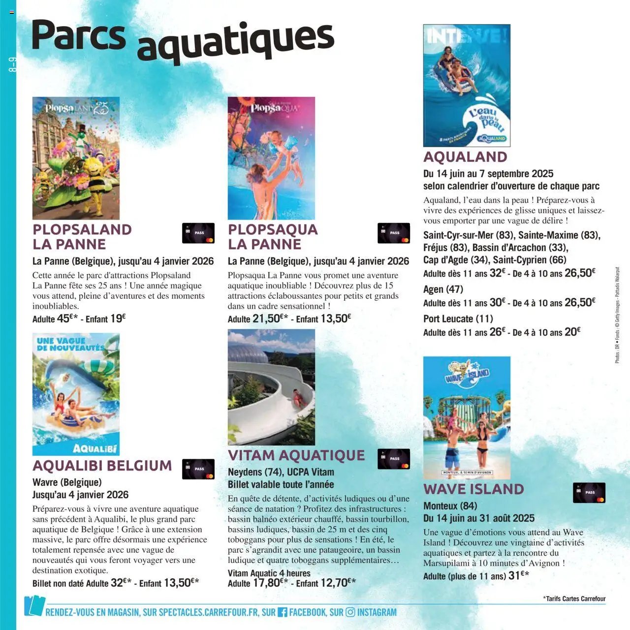 Carrefour City Le book de vos sorties (2025-03-24 - 2025-09-30)