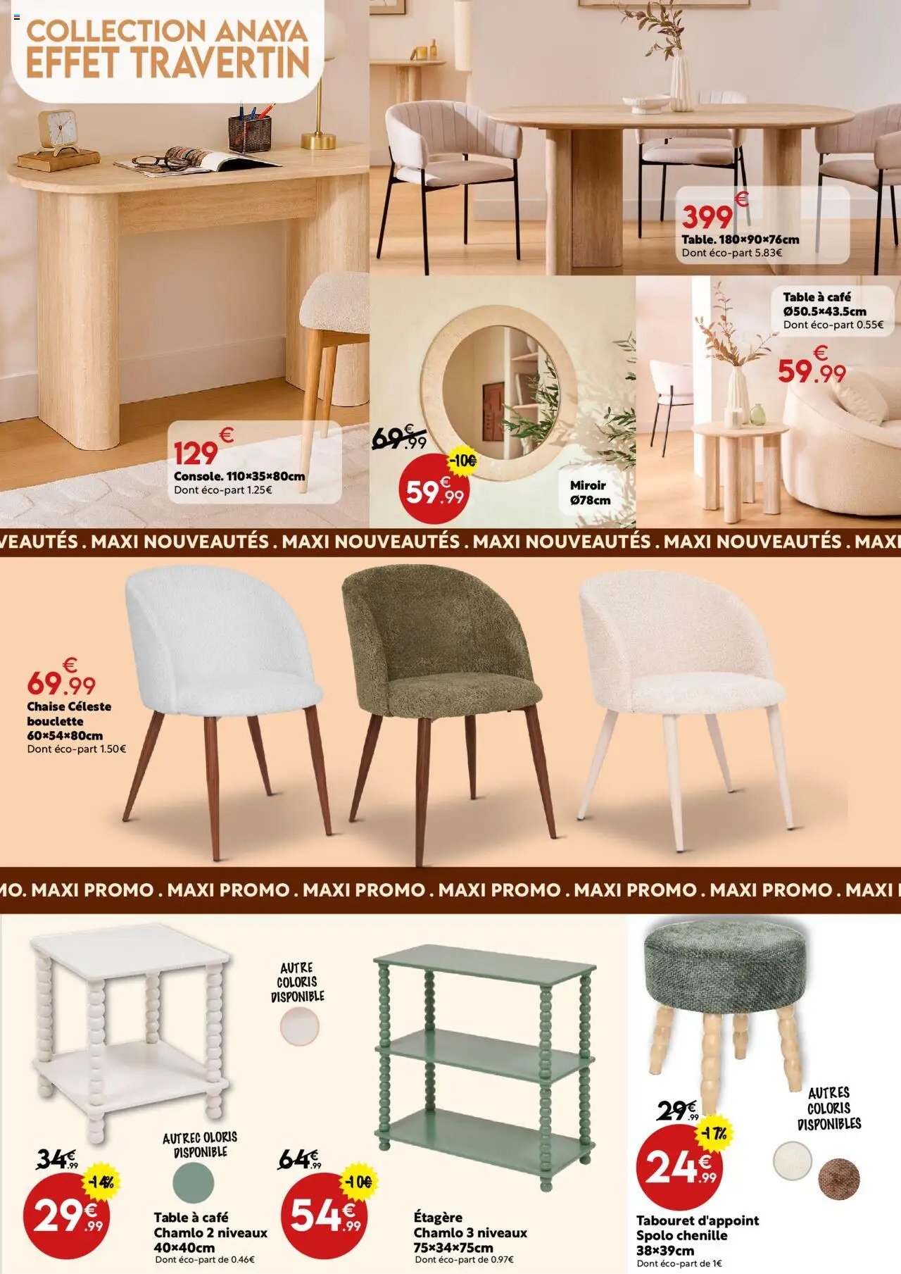 Maxi Bazar - Catalogue mobilier Maxi Bazar