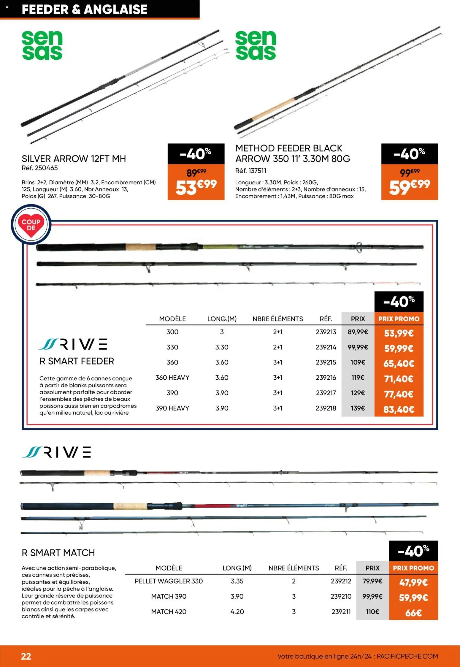Pacific Pêche catalogue