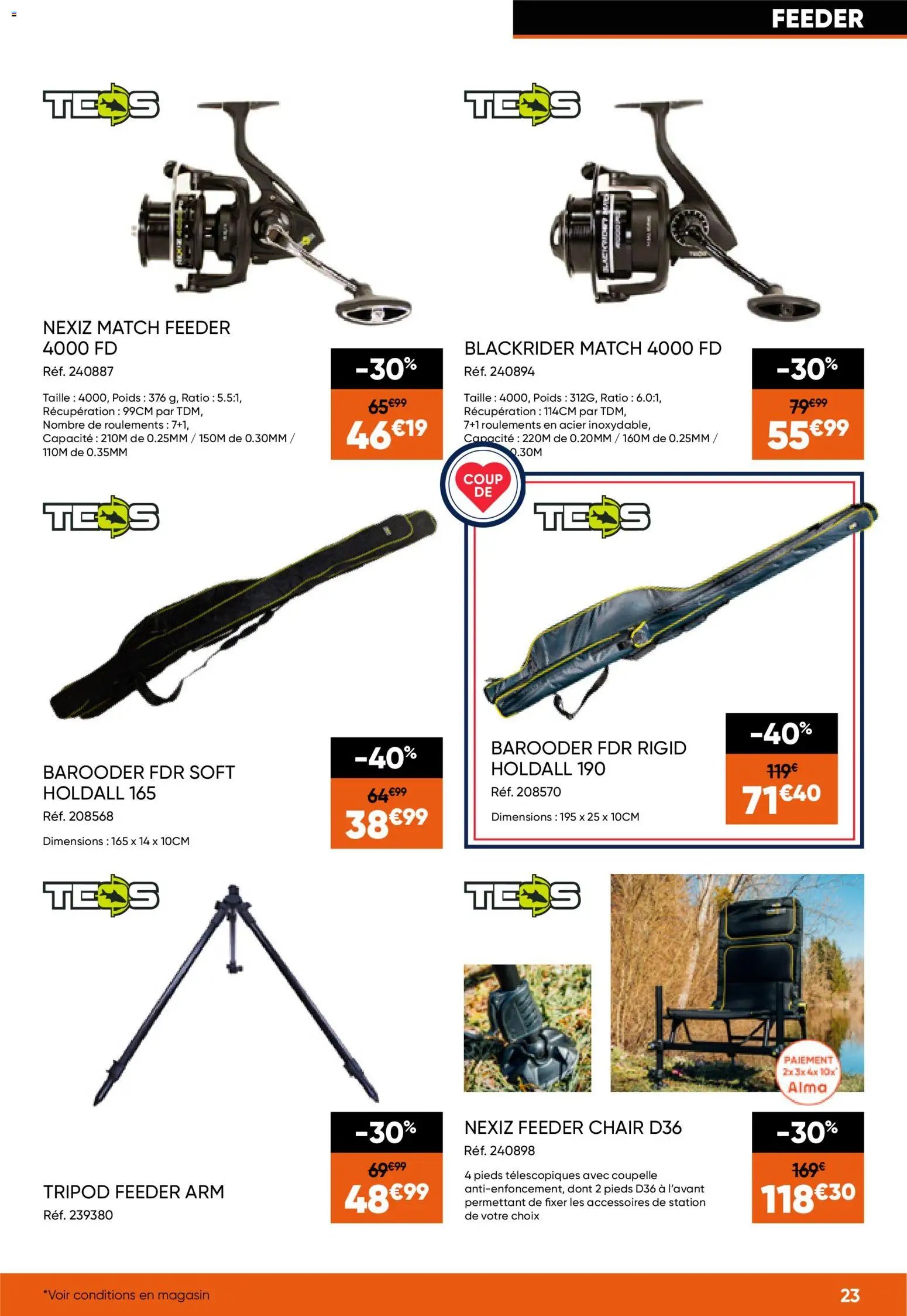 Pacific Pêche catalogue