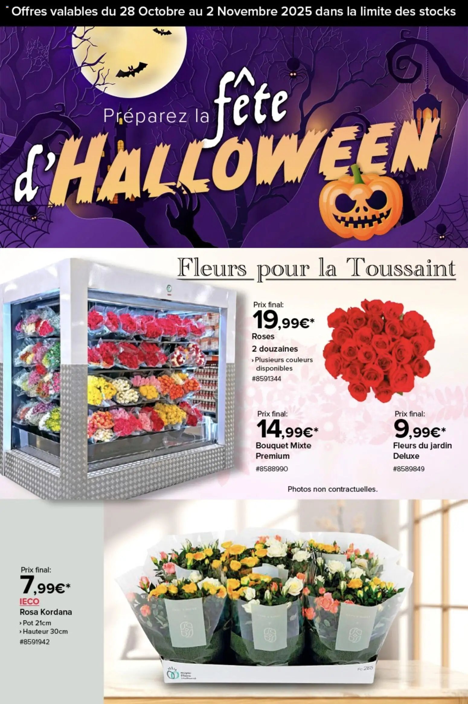 Costco catalogue Préparez le fête d'Halloween