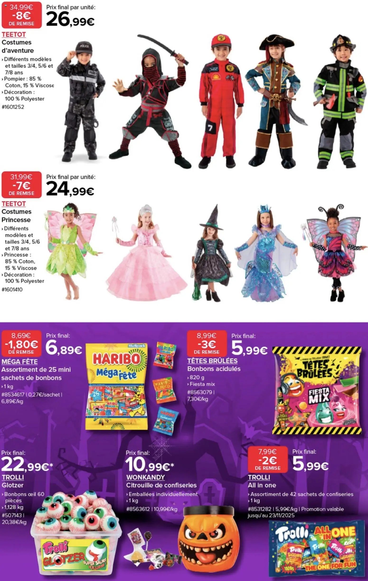 Costco catalogue Préparez le fête d'Halloween