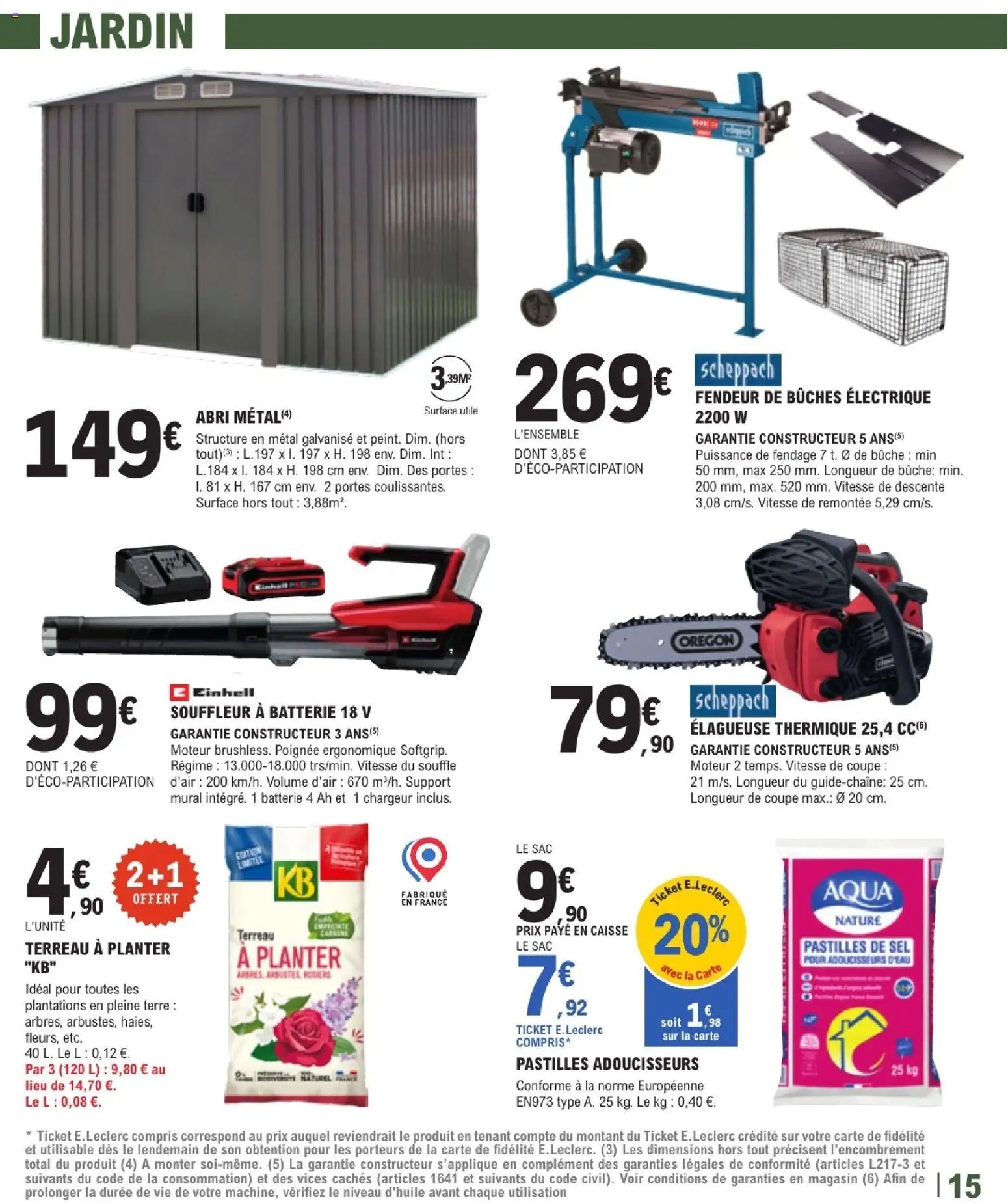 Brico E.Leclerc catalogue Trafic