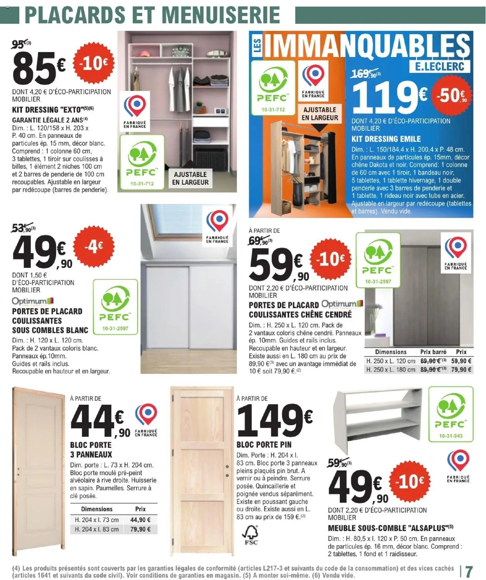 Brico E.Leclerc catalogue Trafic