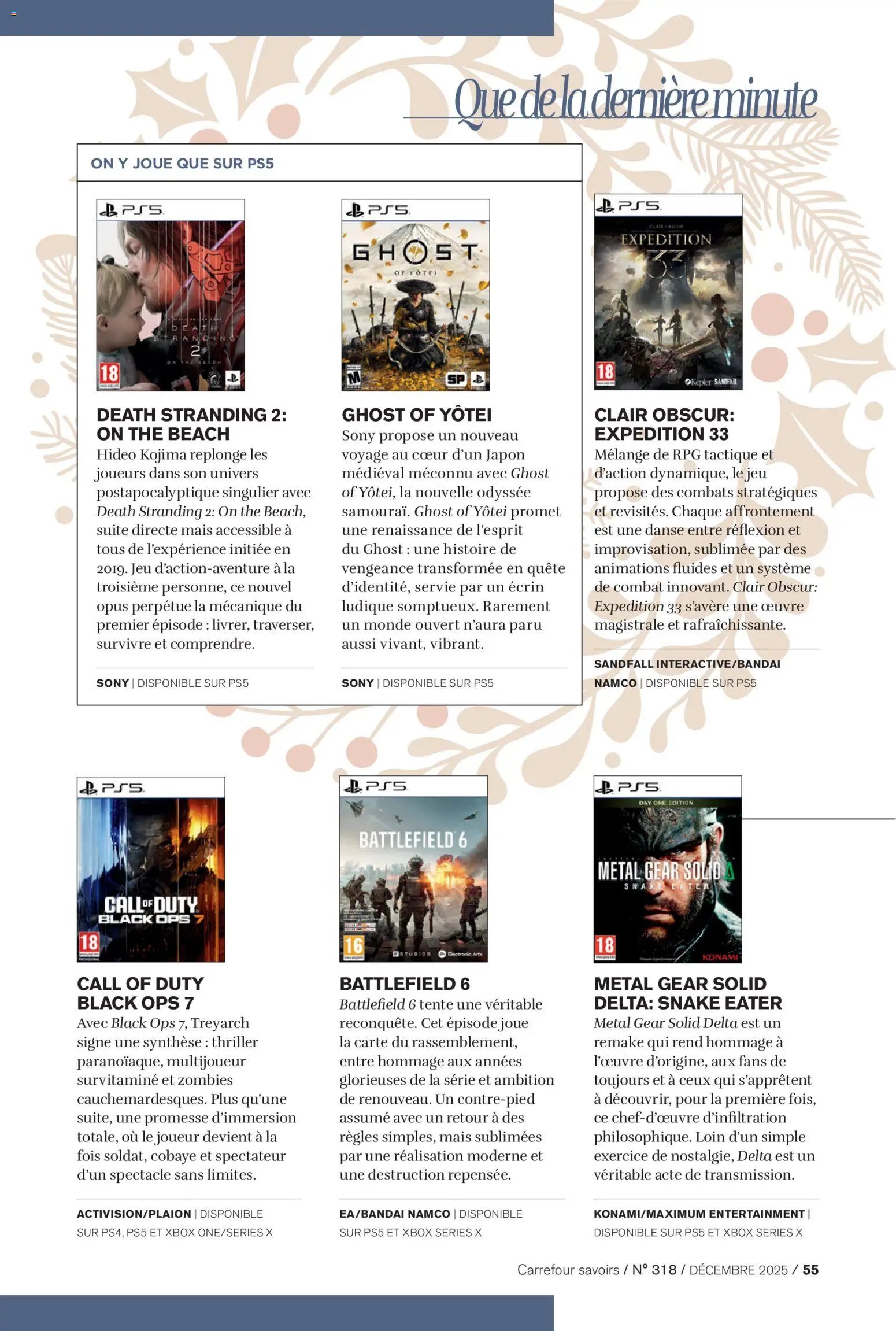 Carrefour contact Magazine